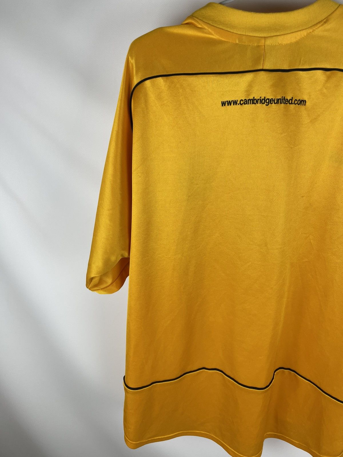 Vintage Sporta Cambridge United 2003 2005 home soccer jersey shirt Size US XL / EU 56 / 4 - 14 Thumbnail