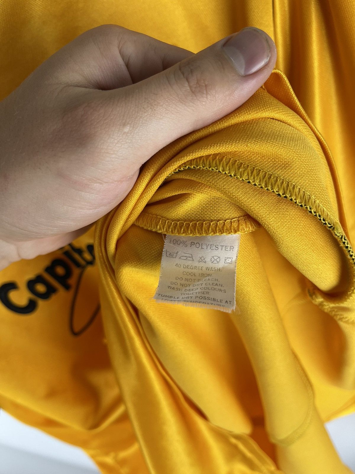 Vintage Sporta Cambridge United 2003 2005 home soccer jersey shirt Size US XL / EU 56 / 4 - 10 Thumbnail