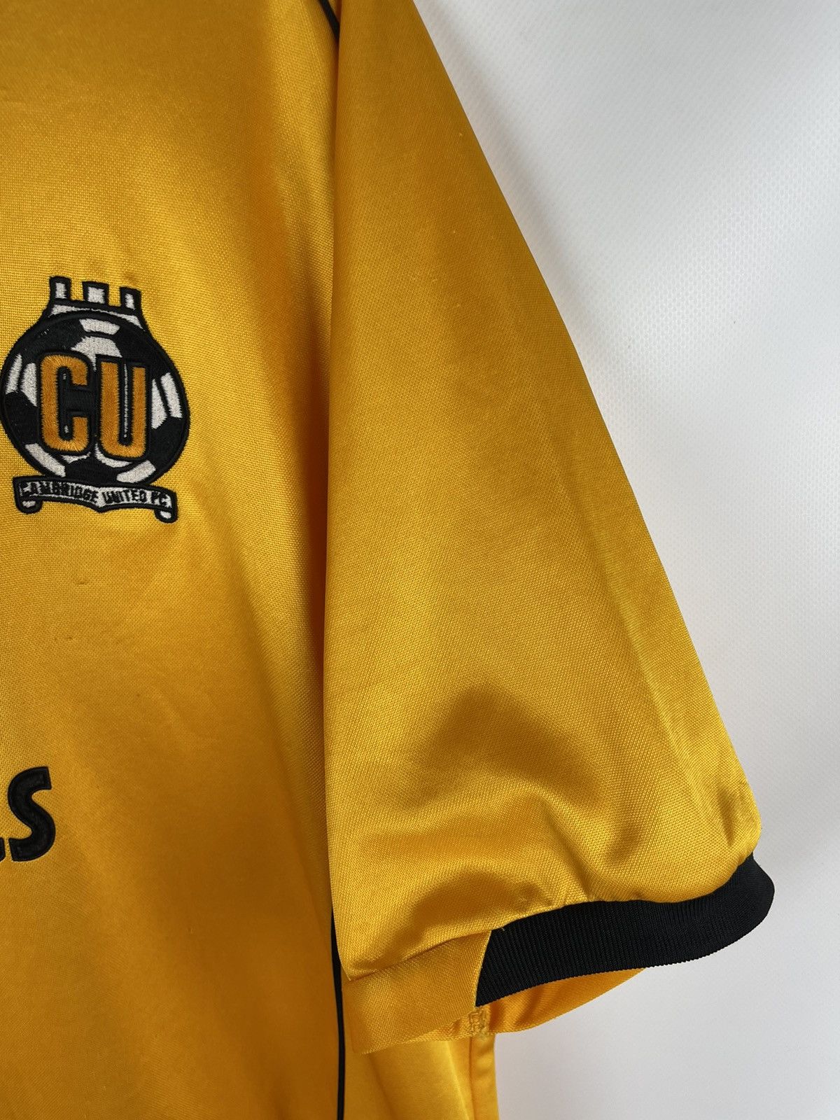 Vintage Sporta Cambridge United 2003 2005 home soccer jersey shirt Size US XL / EU 56 / 4 - 8 Thumbnail