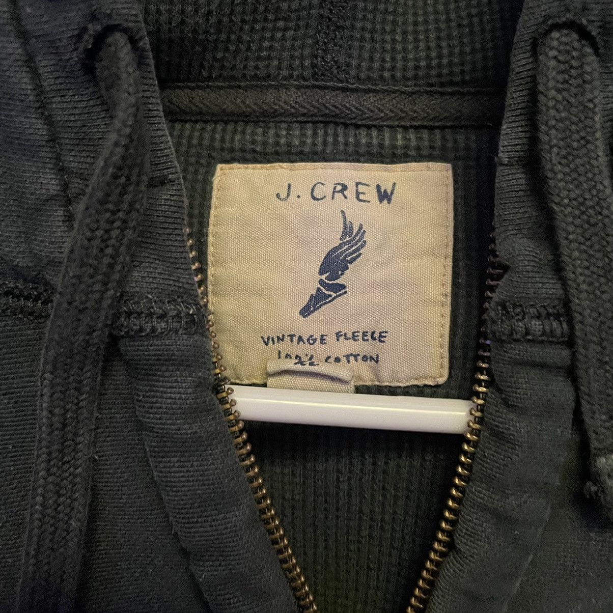J.Crew Dark Green Vintage 90s Zip-Up Jacket Size US XL / EU 56 / 4 - 2 Thumbnail