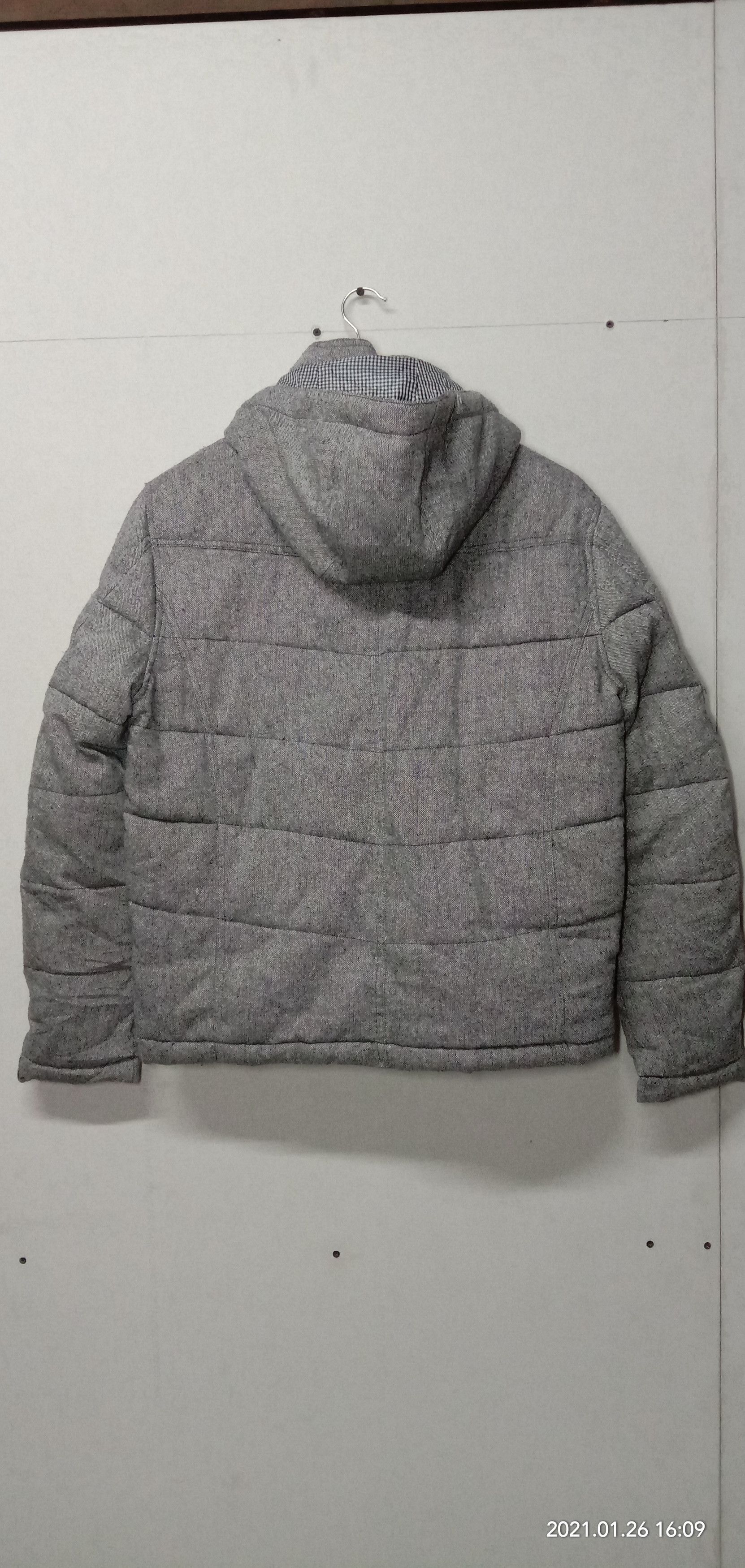 Vintage Anti-Label Puffer jacket hoodie