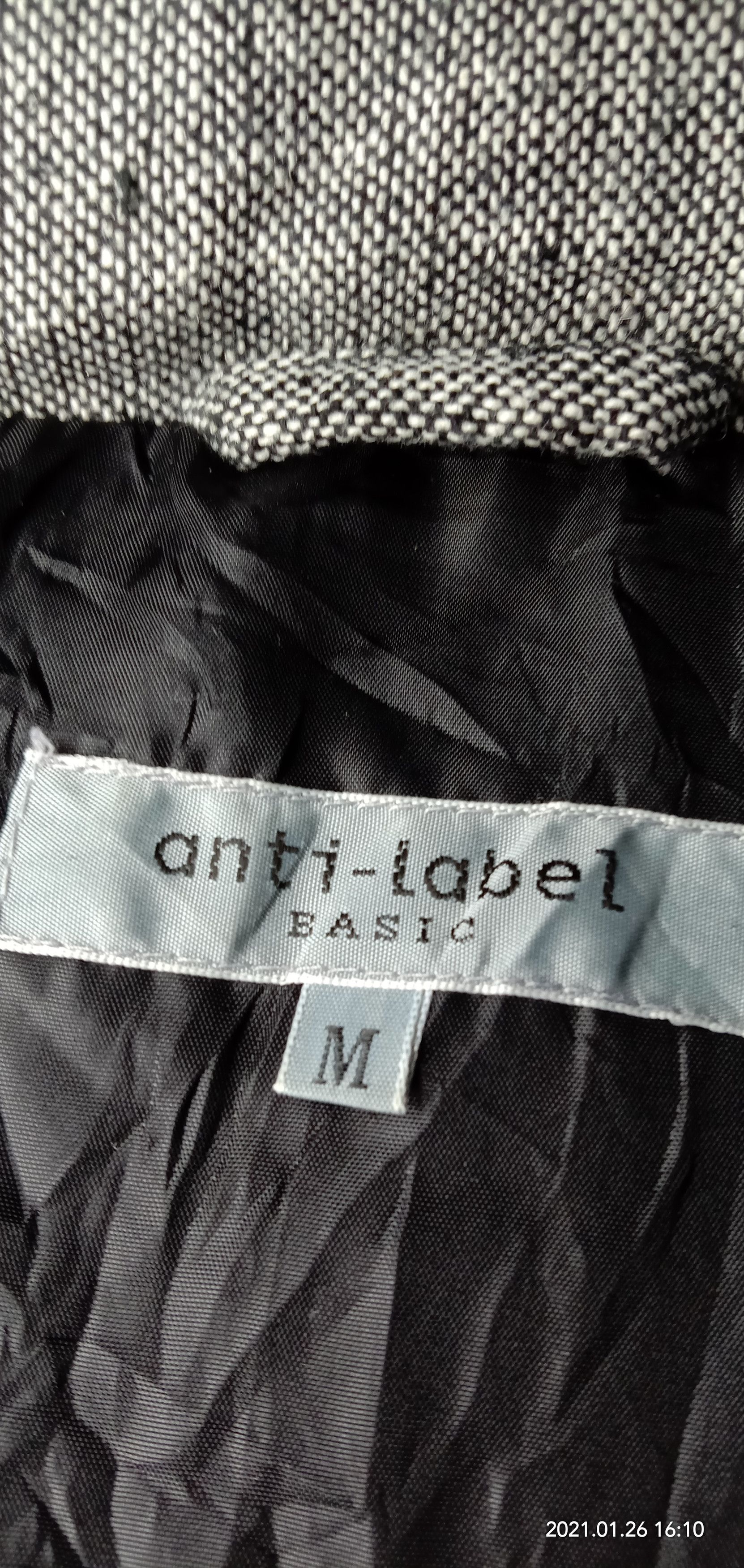 Vintage Anti-Label Puffer jacket hoodie
