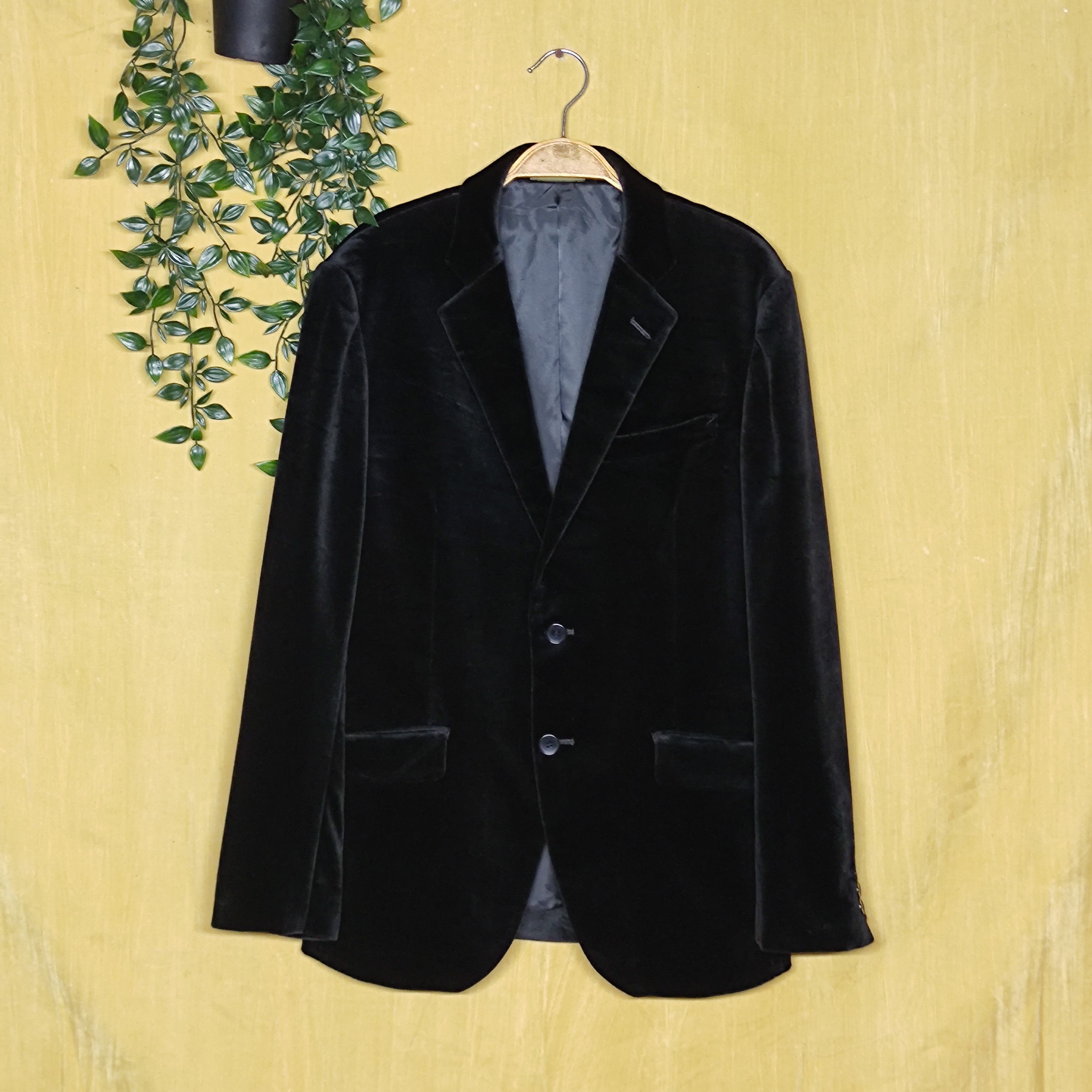 Yohji Yamamoto A24 Yohji Yamamoto A.A.R VELVET Blazer jacket Size US M / EU 48-50 / 2 - 1 Thumbnail