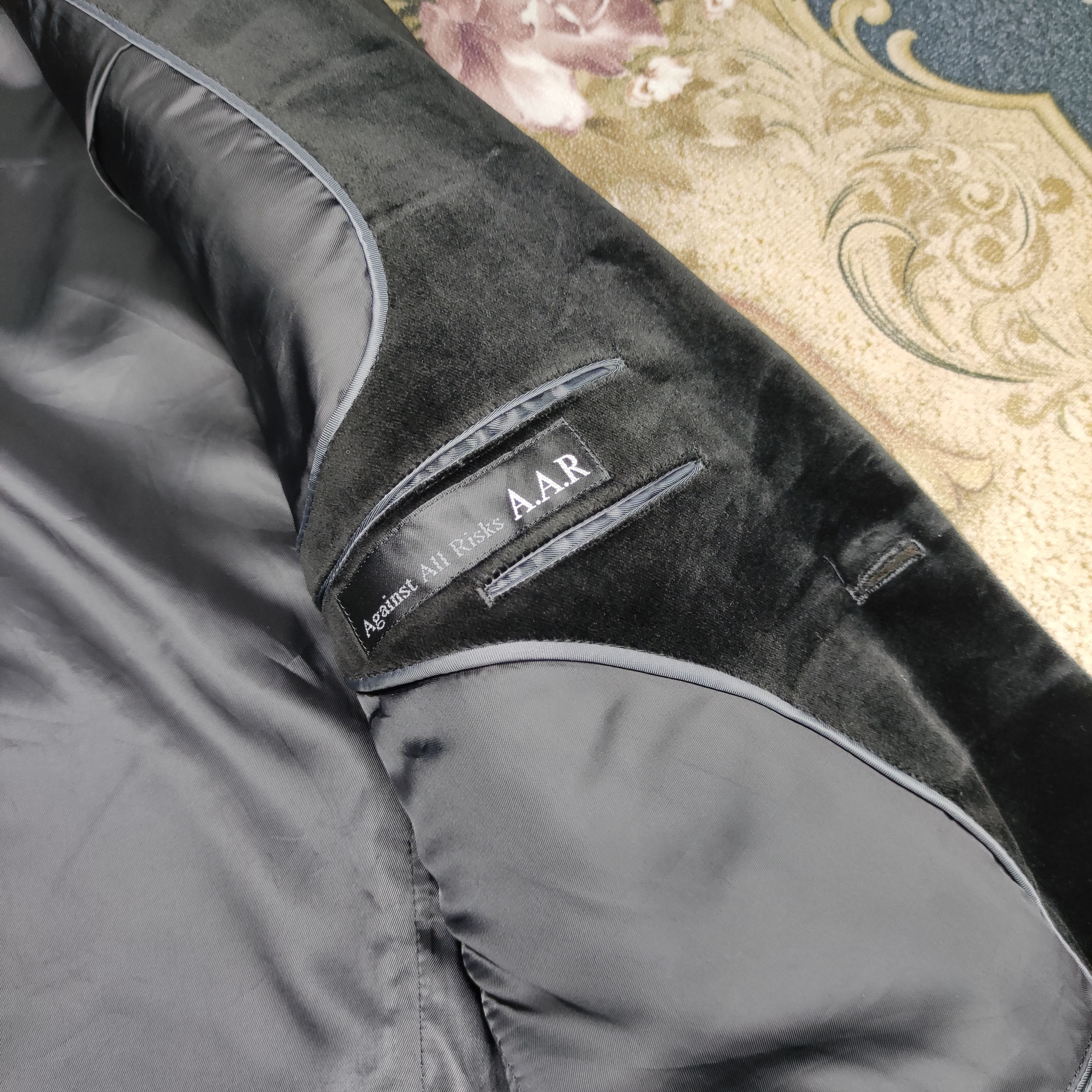 Yohji Yamamoto A24 Yohji Yamamoto A.A.R VELVET Blazer jacket Size US M / EU 48-50 / 2 - 11 Thumbnail