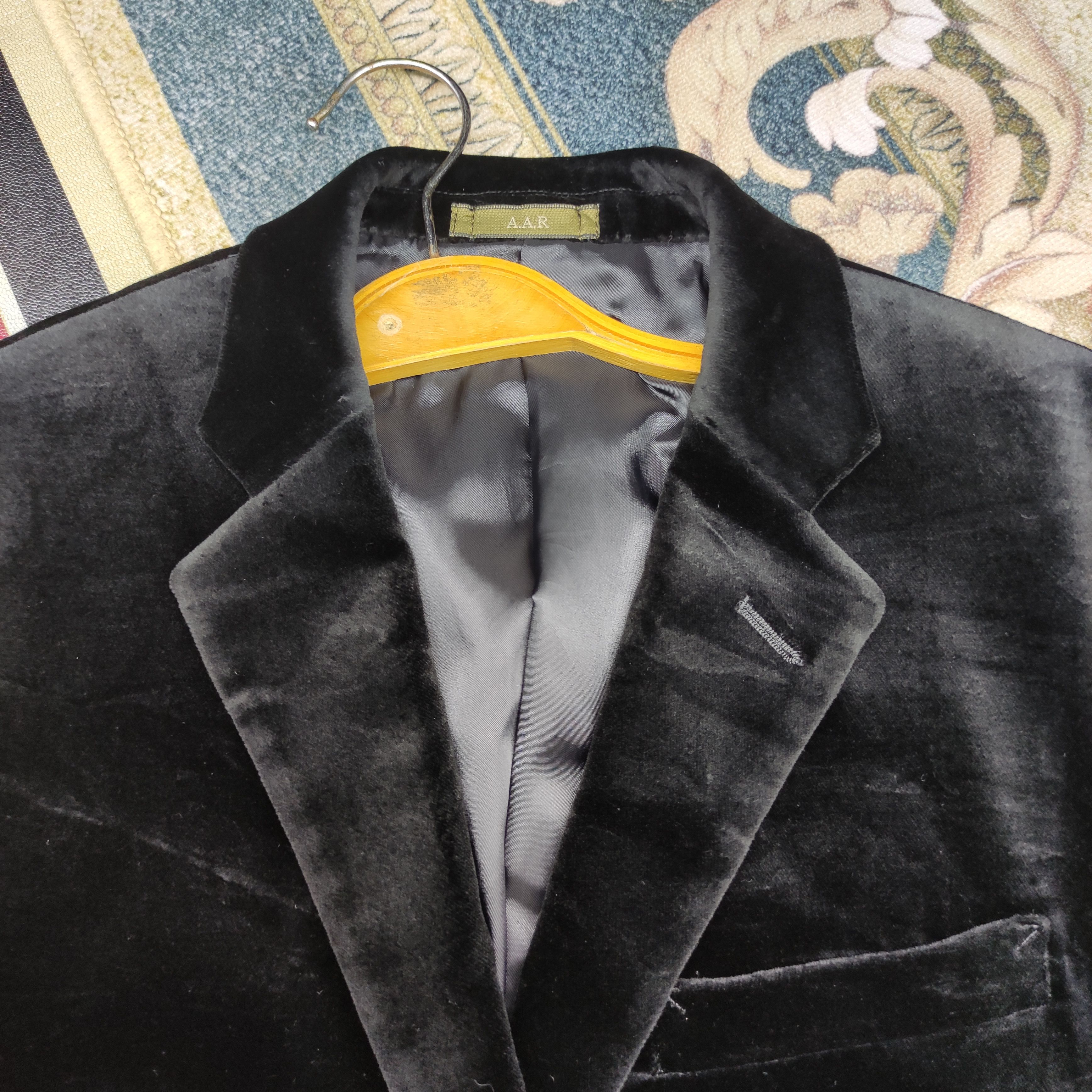 Yohji Yamamoto A24 Yohji Yamamoto A.A.R VELVET Blazer jacket Size US M / EU 48-50 / 2 - 8 Thumbnail