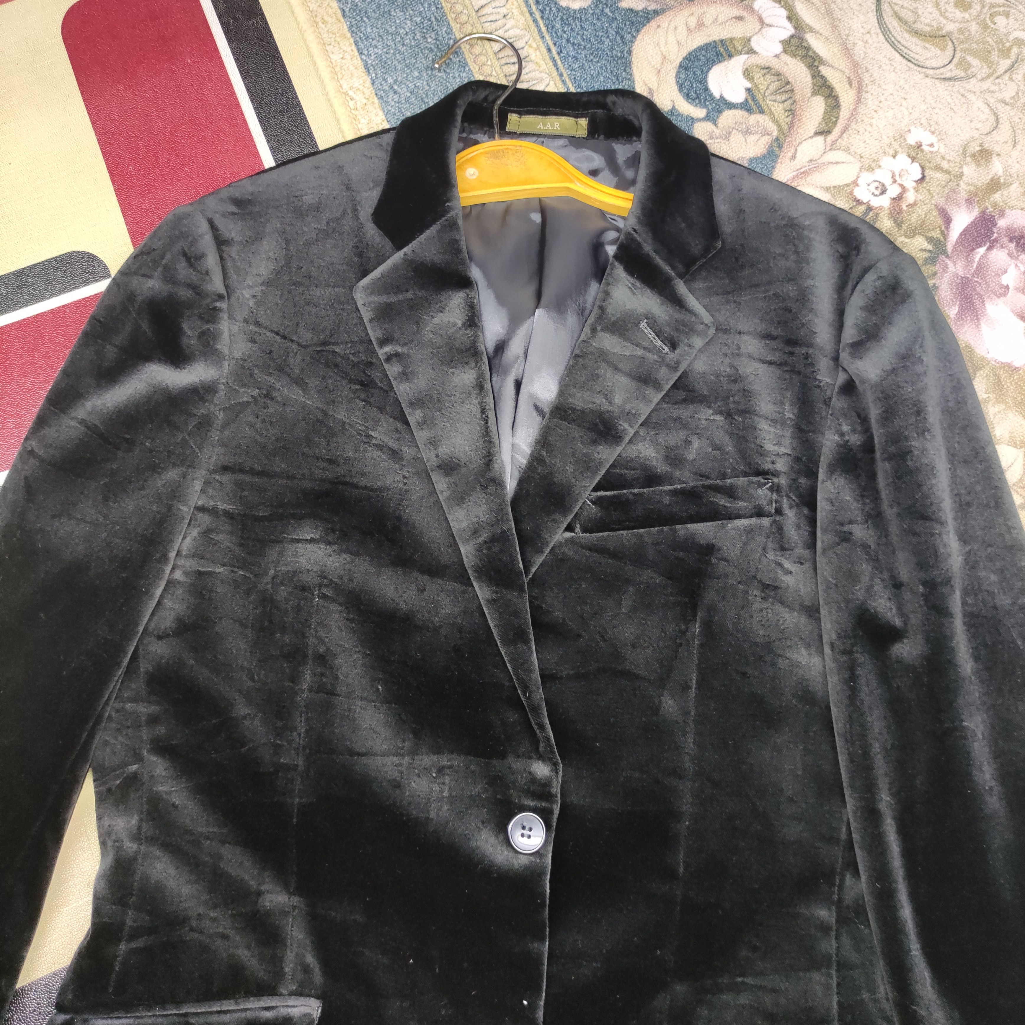 Yohji Yamamoto A24 Yohji Yamamoto A.A.R VELVET Blazer jacket Size US M / EU 48-50 / 2 - 7 Thumbnail