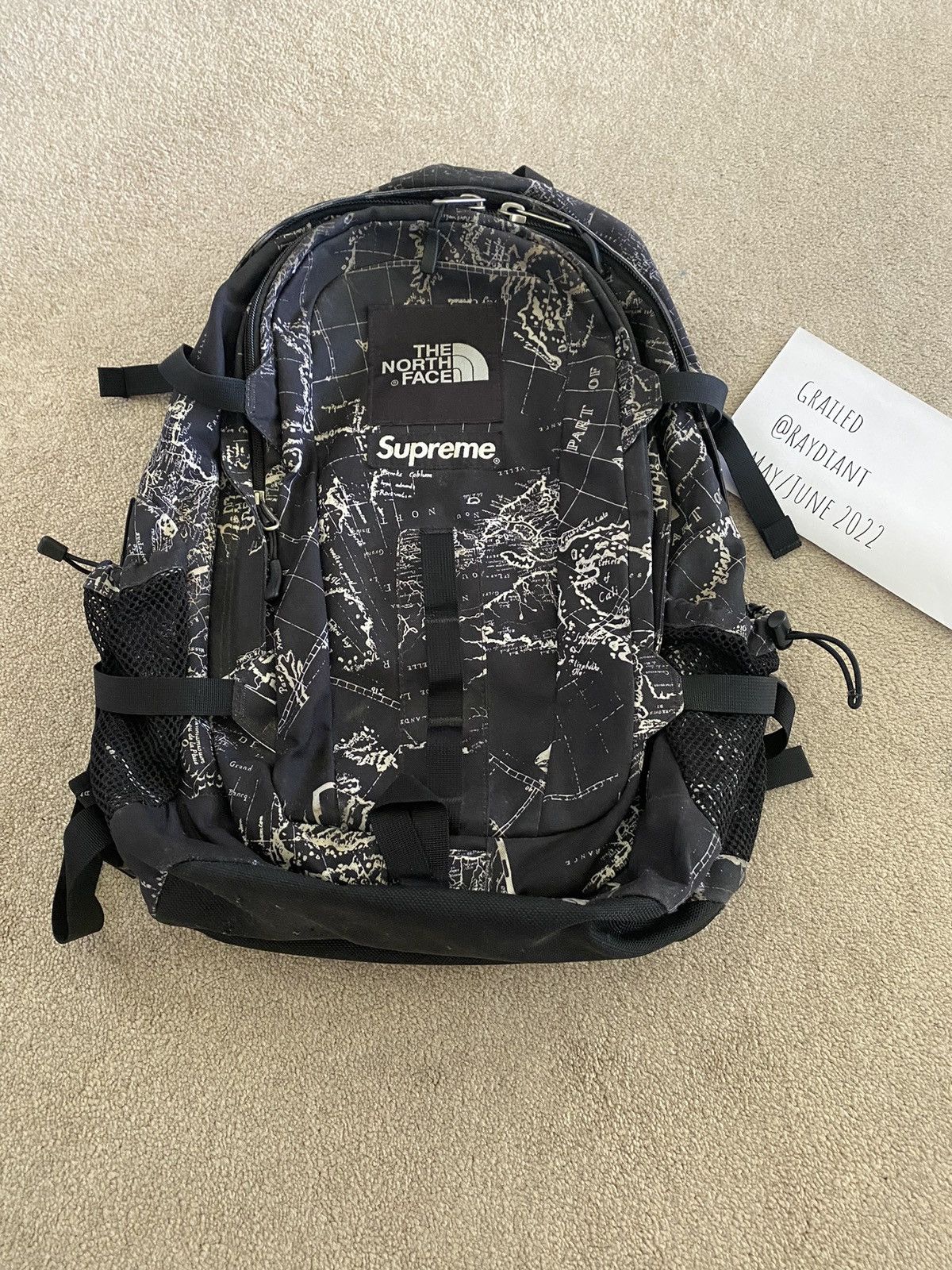 Supreme Supreme TNF Venture Hot Shot Backpack | Grailed