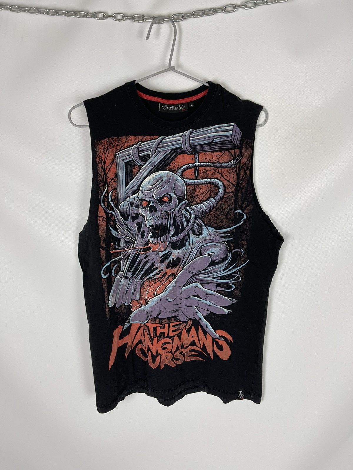 Band Tees Darkside The hangmans curse fear big logo sleeveless tee Size US M / EU 48-50 / 2 - 1 Thumbnail