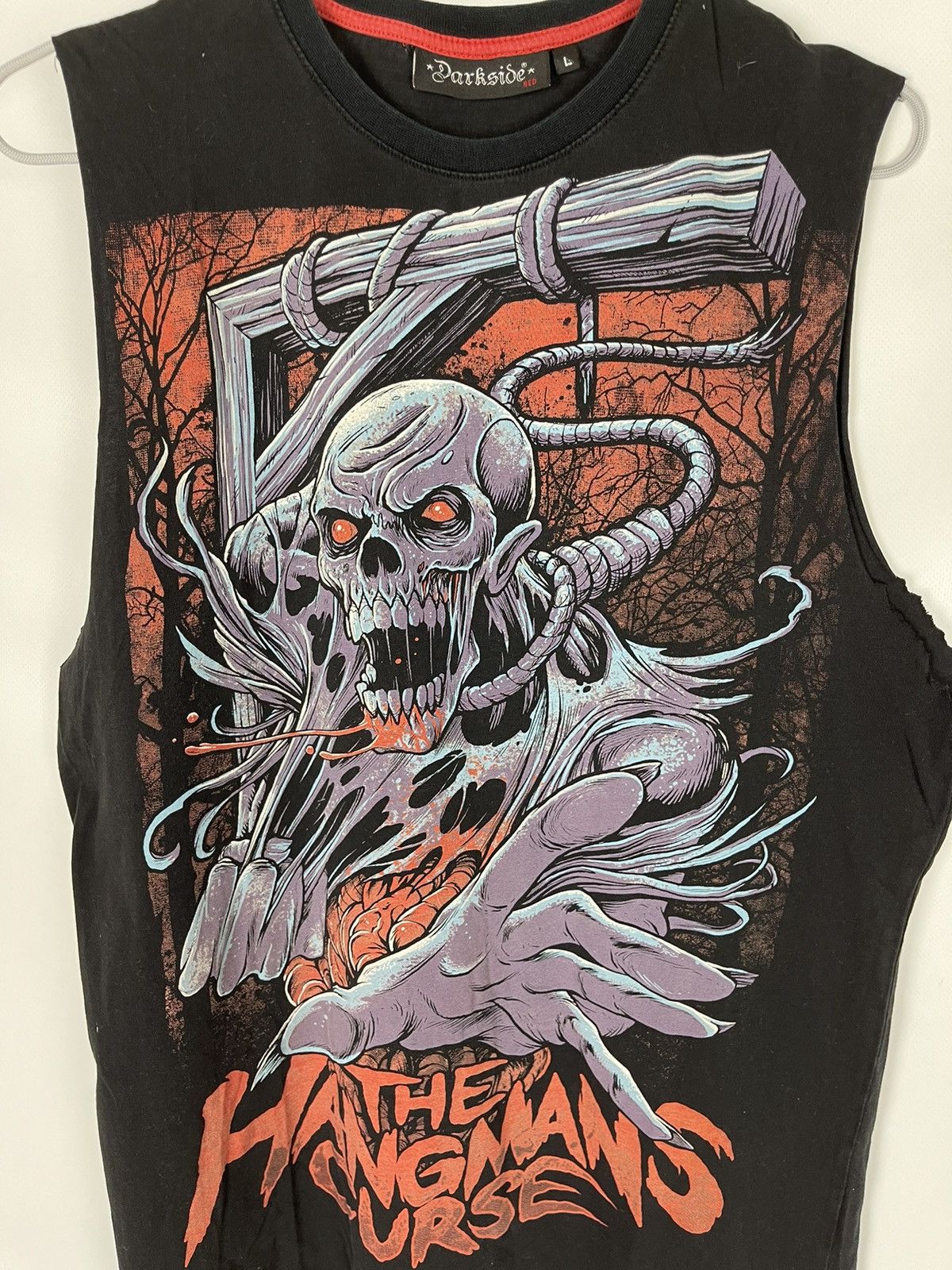 Band Tees Darkside The hangmans curse fear big logo sleeveless tee Size US M / EU 48-50 / 2 - 2 Thumbnail