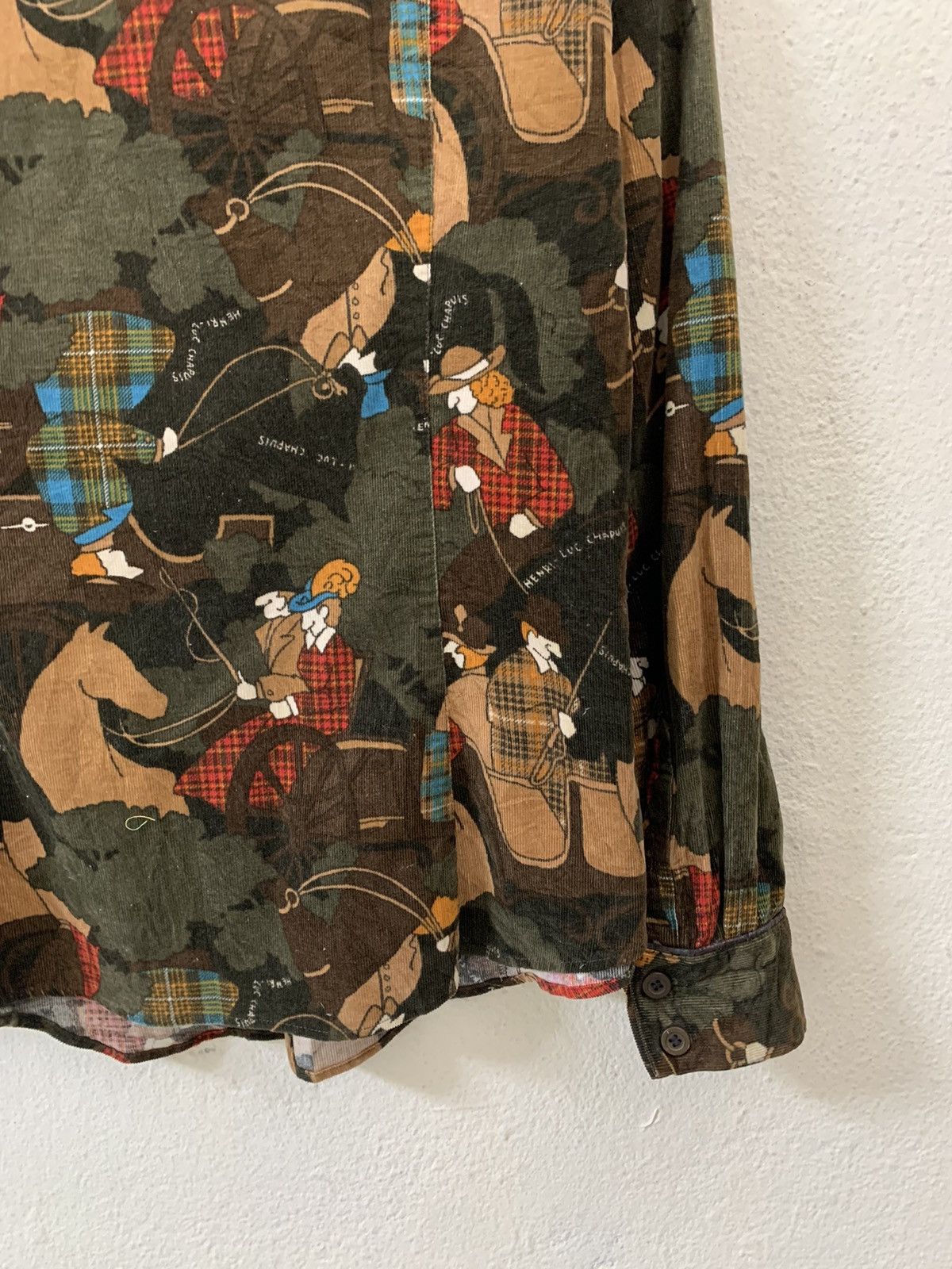 Japanese Brand HL Cote D’Azur Nice Design Shirt Size M / US 6-8 / IT 42-44 - 8 Thumbnail
