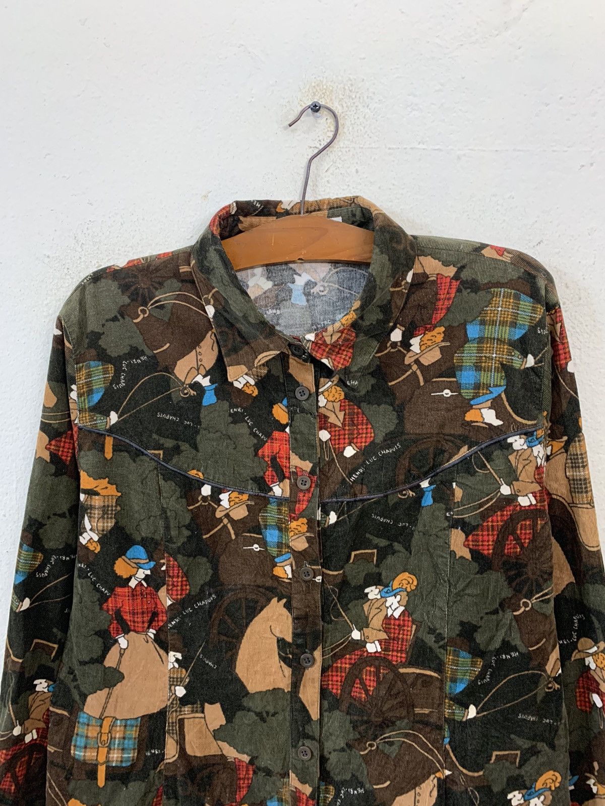 Japanese Brand HL Cote D’Azur Nice Design Shirt Size M / US 6-8 / IT 42-44 - 4 Thumbnail