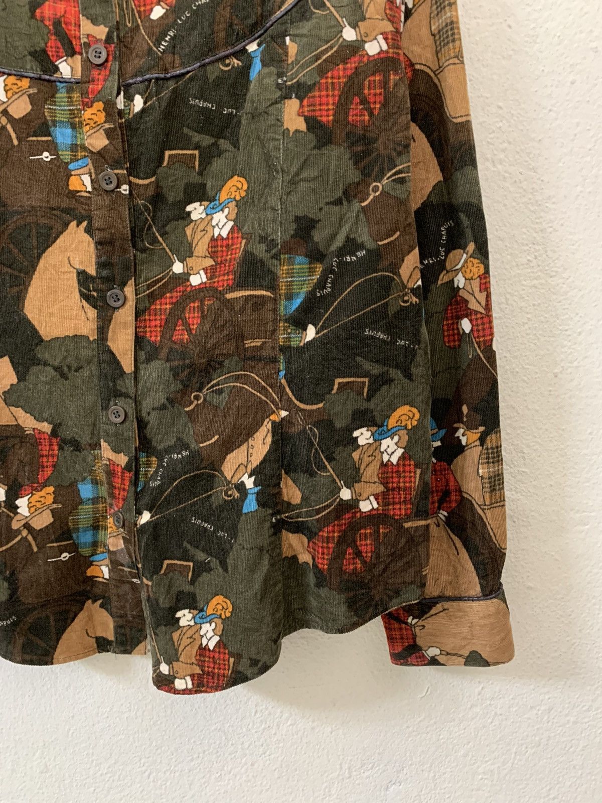 Japanese Brand HL Cote D’Azur Nice Design Shirt Size M / US 6-8 / IT 42-44 - 2 Thumbnail