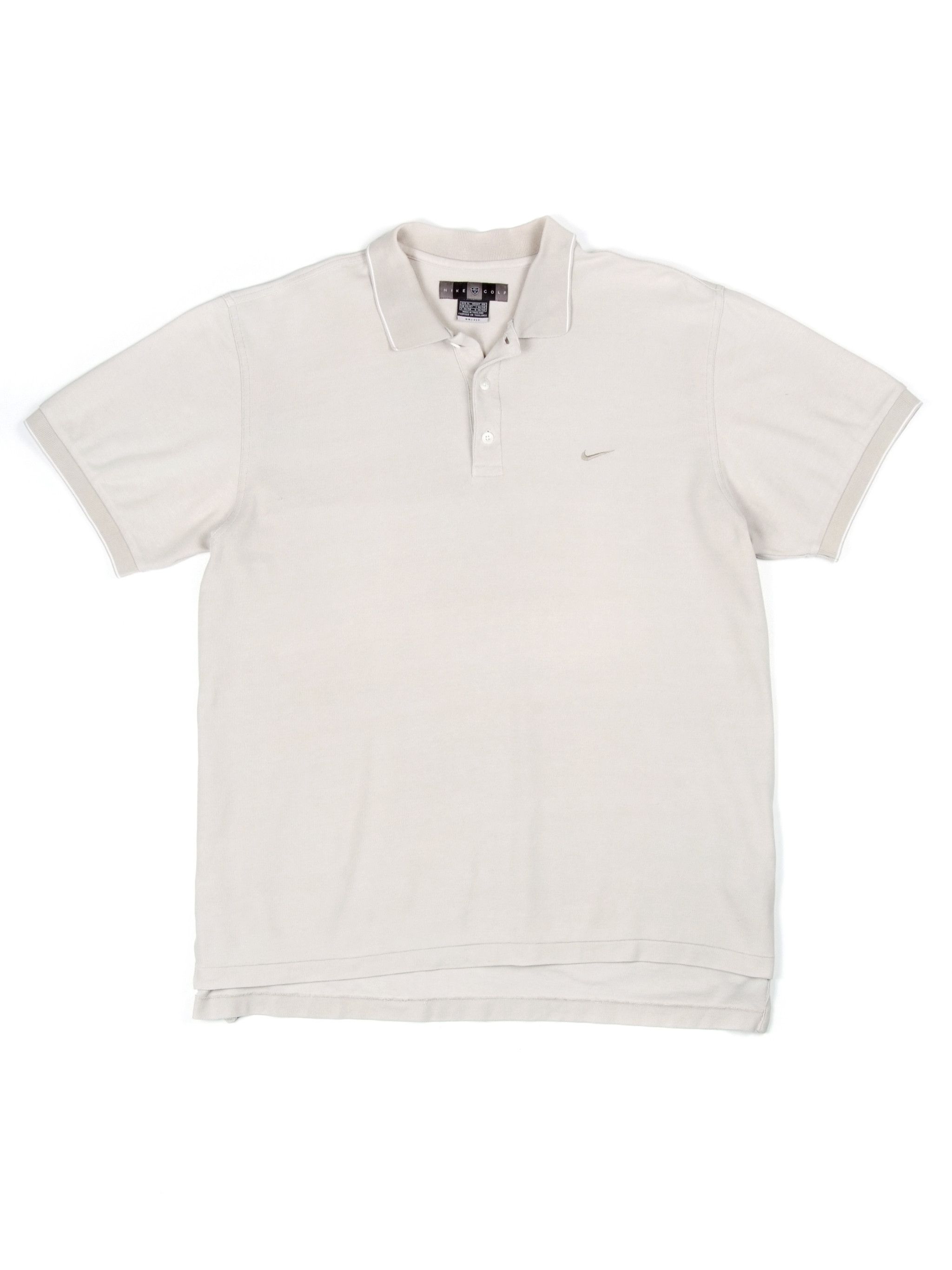 Nike × Vintage Vintage Nike Golf Dri Fit Cotton Polo Shirt (XL) Size US XL / EU 56 / 4 - 1 Thumbnail