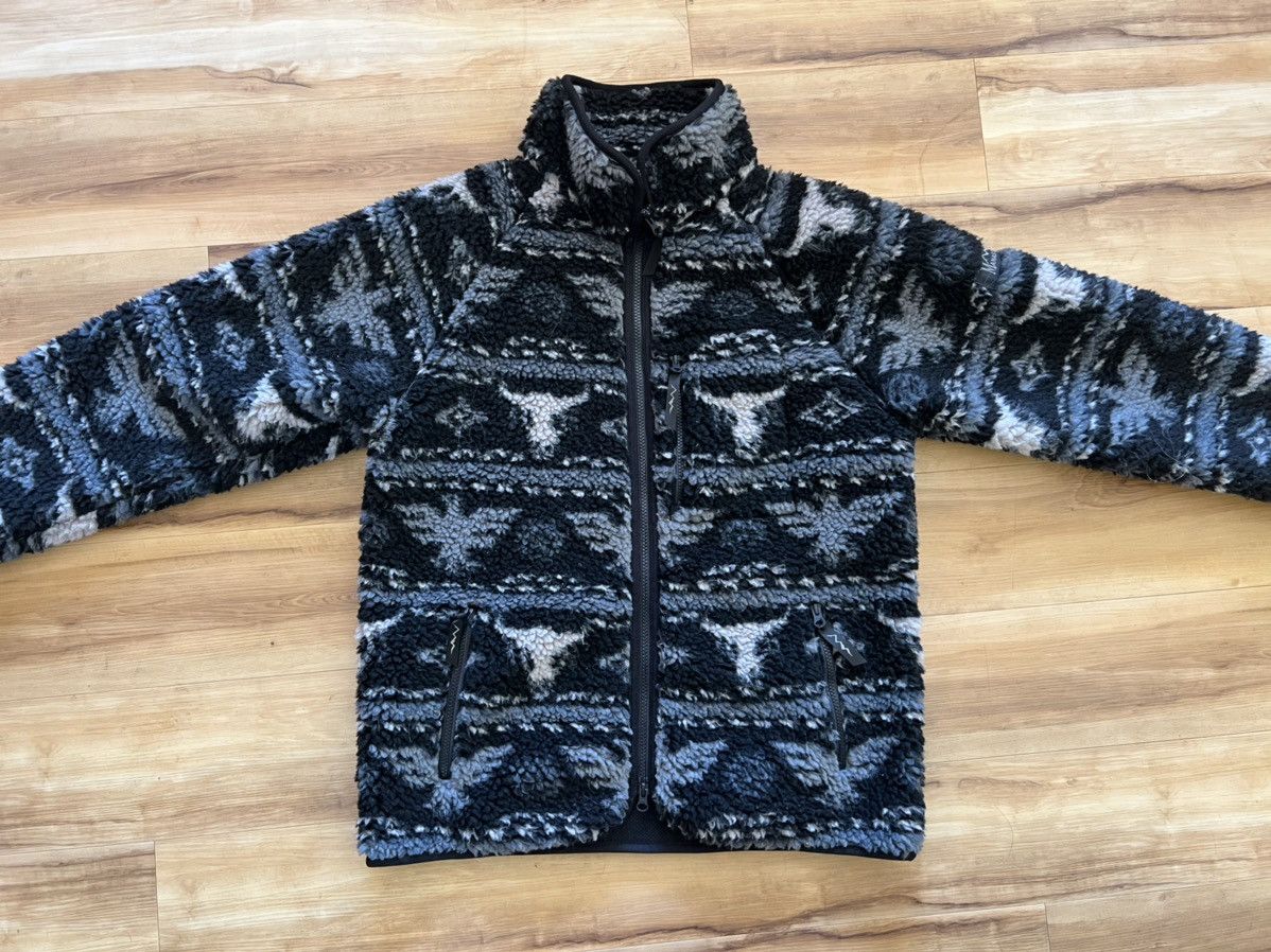 Manastash Manatash Archive Gorilla Fleece Jacket Black White Size US S / EU 44-46 / 1 - 1 Thumbnail