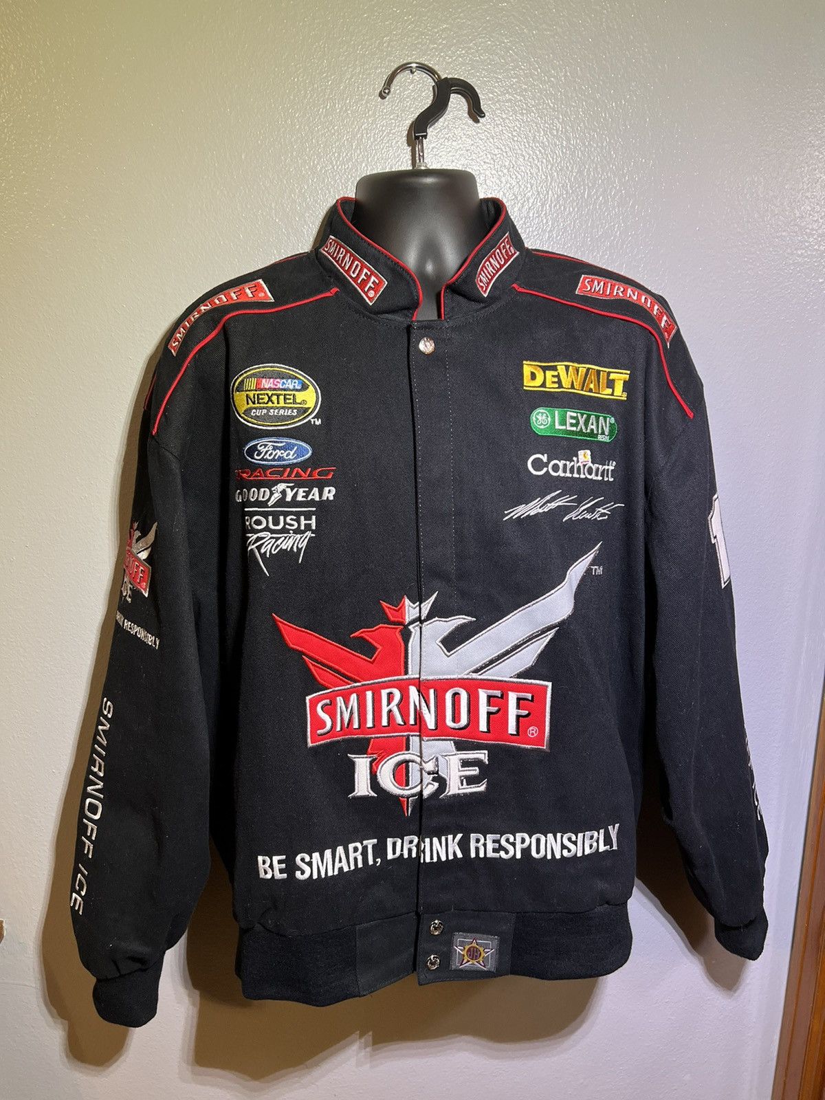 Vintage Nascar Smirnoff Ice Racing Jacket #17 Matt Kenseth | Grailed