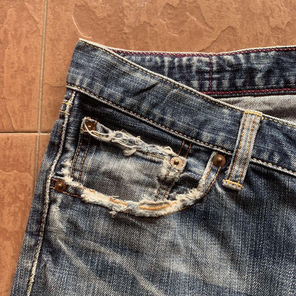 Levi's Vintage Clothing × Vintage LEVI’S 502 JEANS LEVIS DISTRESSED DENIM PANTS TROUSERS Size US 32 / EU 48 - 6 Thumbnail