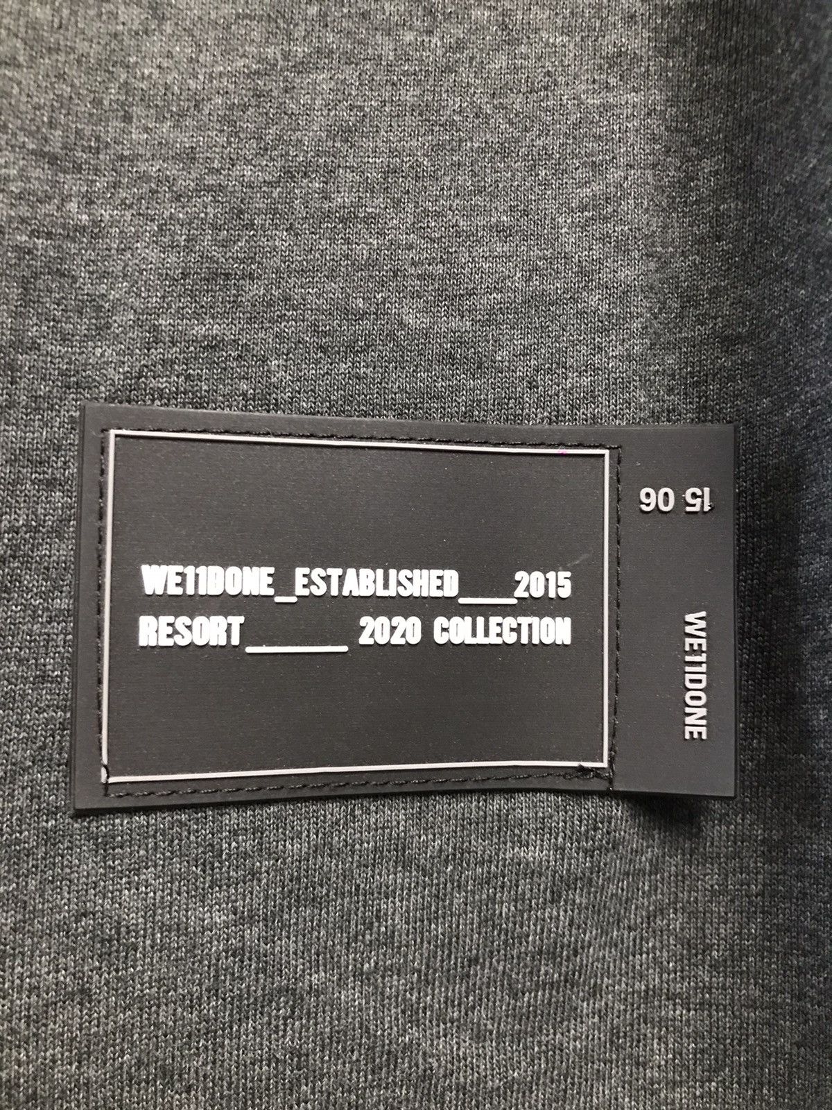 WE11DONE We11Done S/S2020 Oversized Tee T-Shirt Size US L / EU 52-54 / 3 - 5 Thumbnail