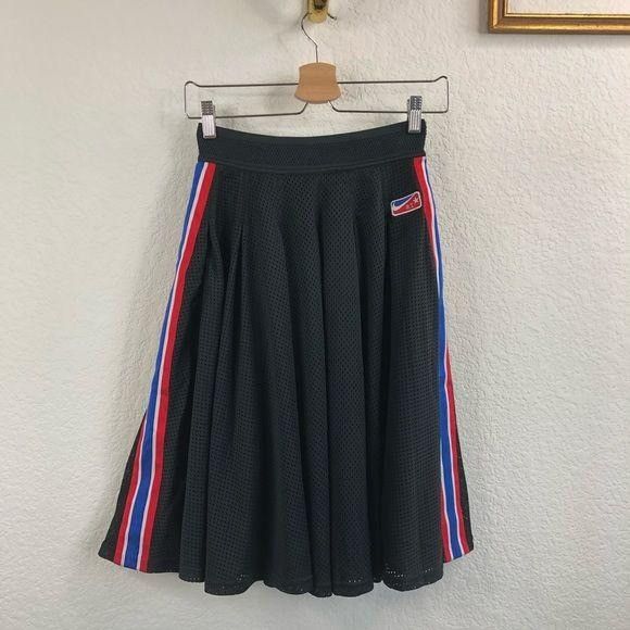 NBA × Nike × Riccardo Tisci Ricardo Tisci X Nike Backetball Collab Skirt Stri Size 32" / US 10 / IT 46 - 3 Thumbnail