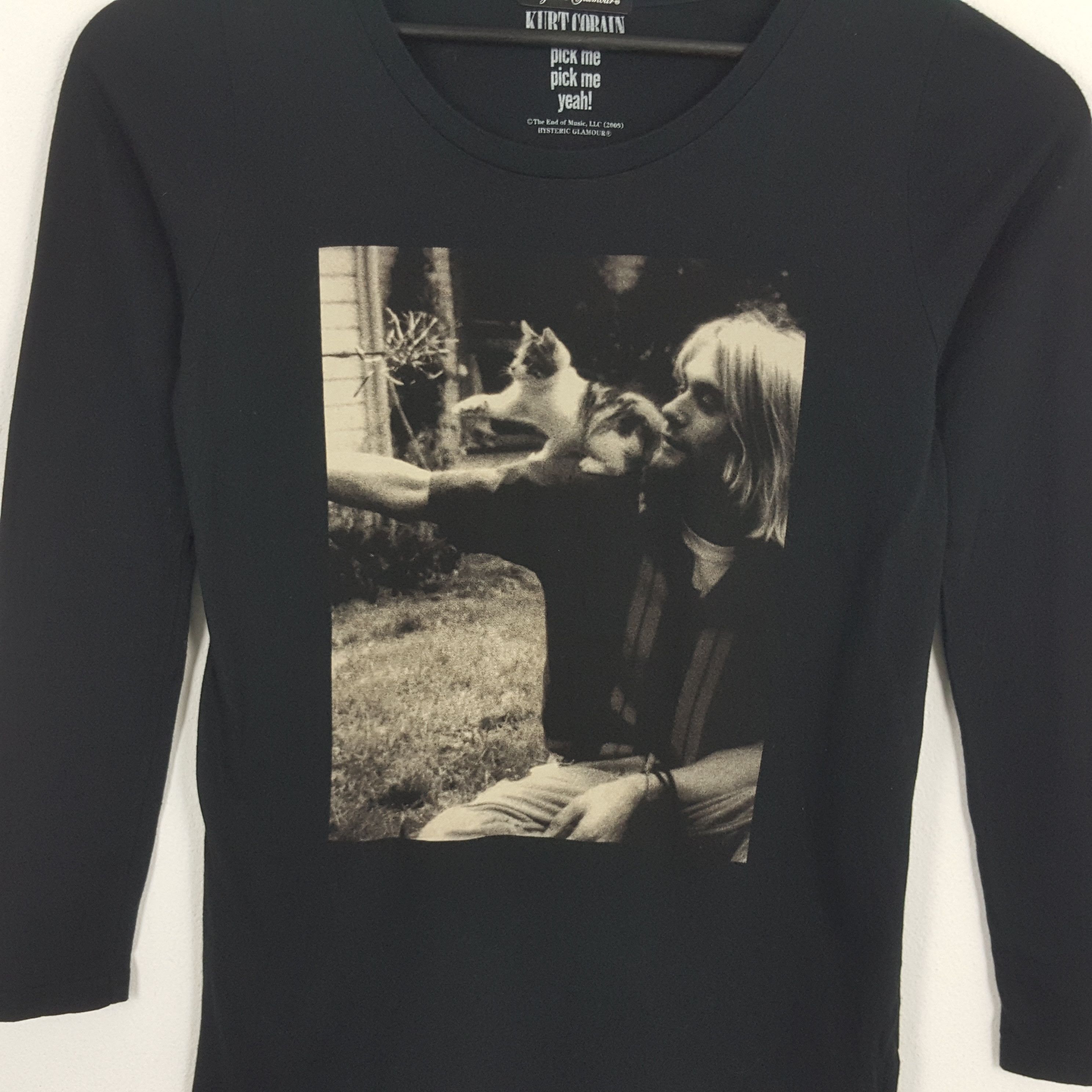 HYSTERIC GLAMOUR Japanese Brand x Kurt Cobain T-Shirt