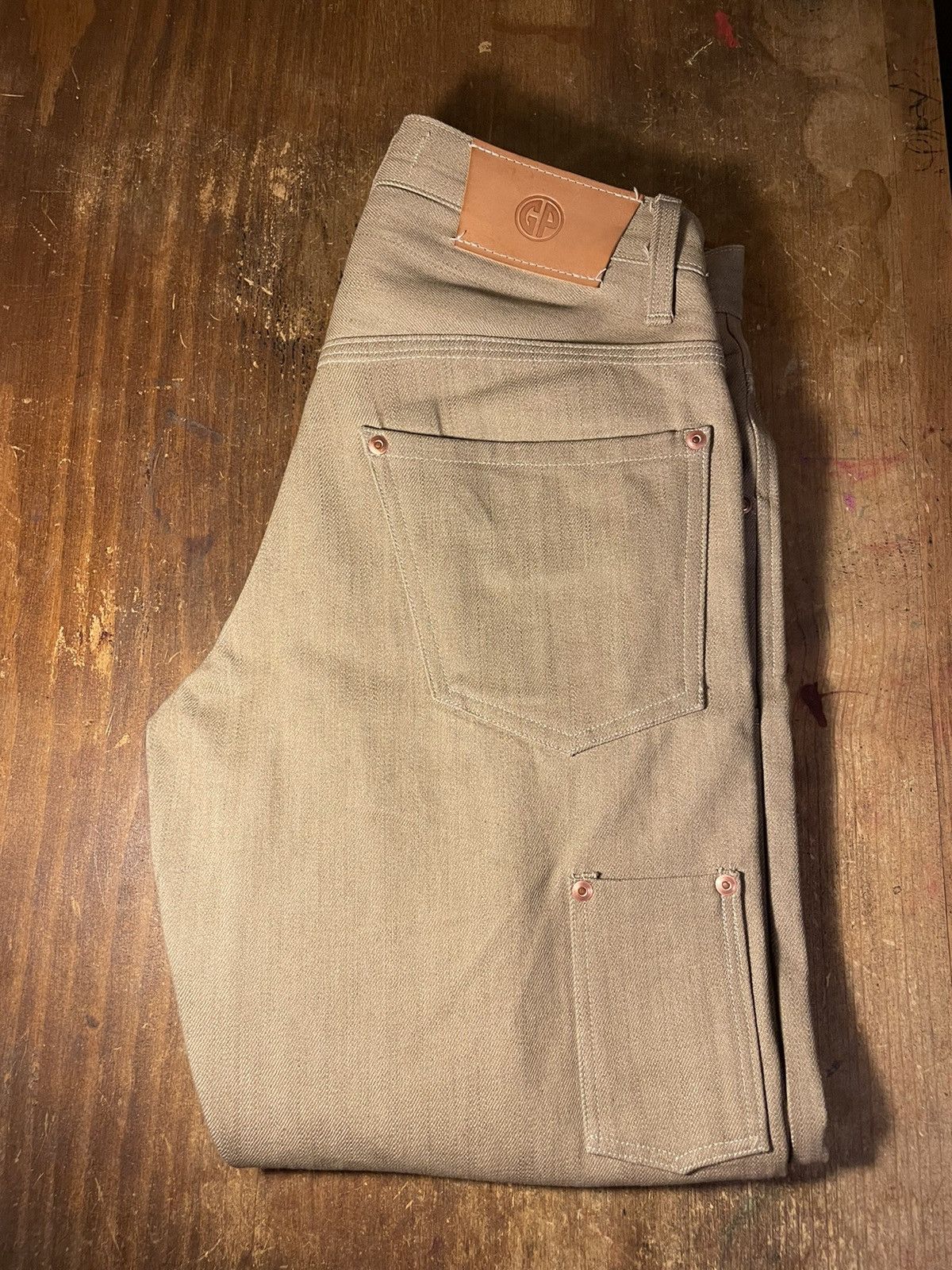 Greasepoint Workwear Grease point workwear selvedge denim double knee