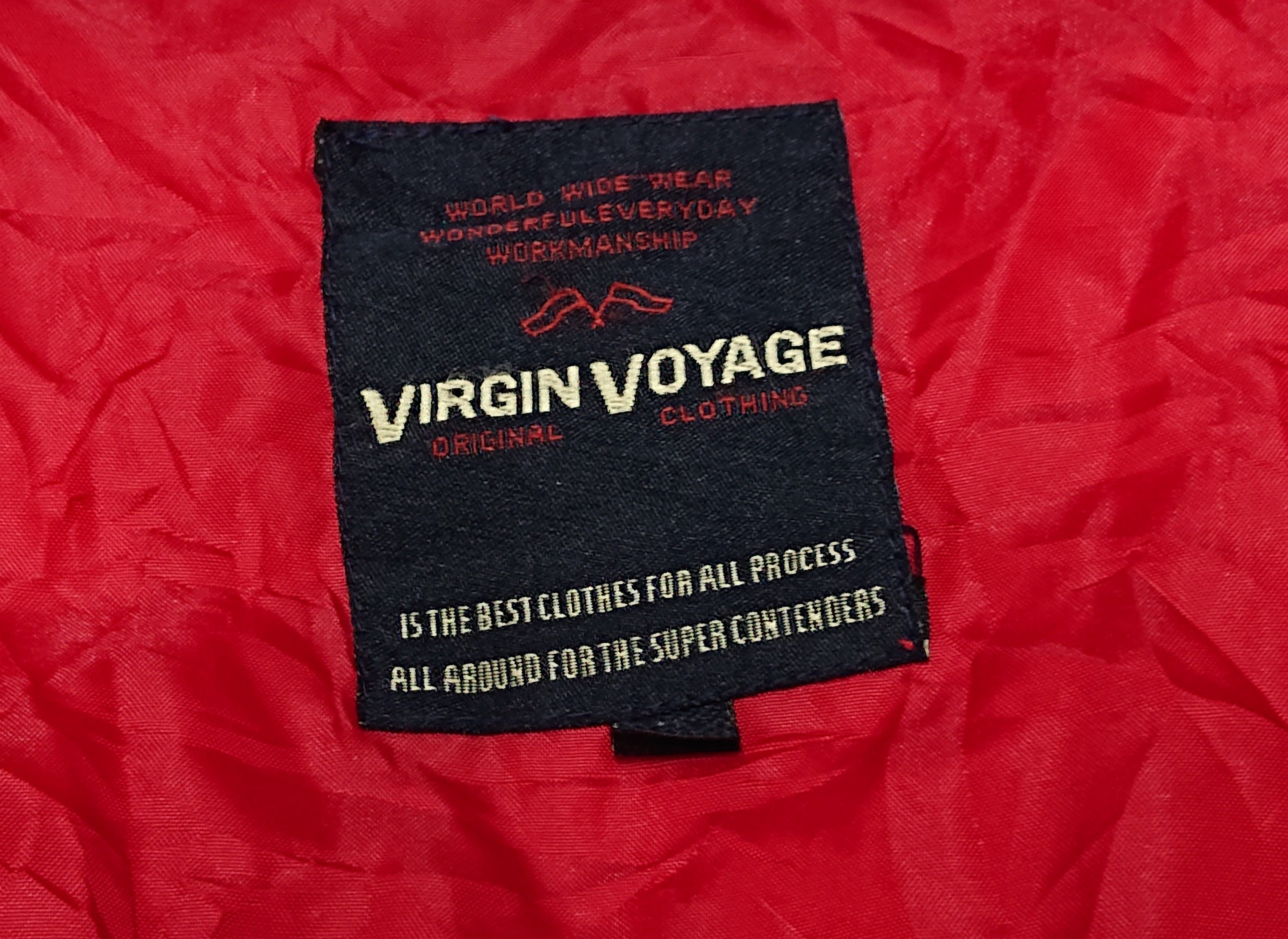 If Six Was Nine × Japanese Brand Vintage Virgin Voyage Design By Avant Garde Puffer Jacket Size US L / EU 52-54 / 3 - 5 Thumbnail
