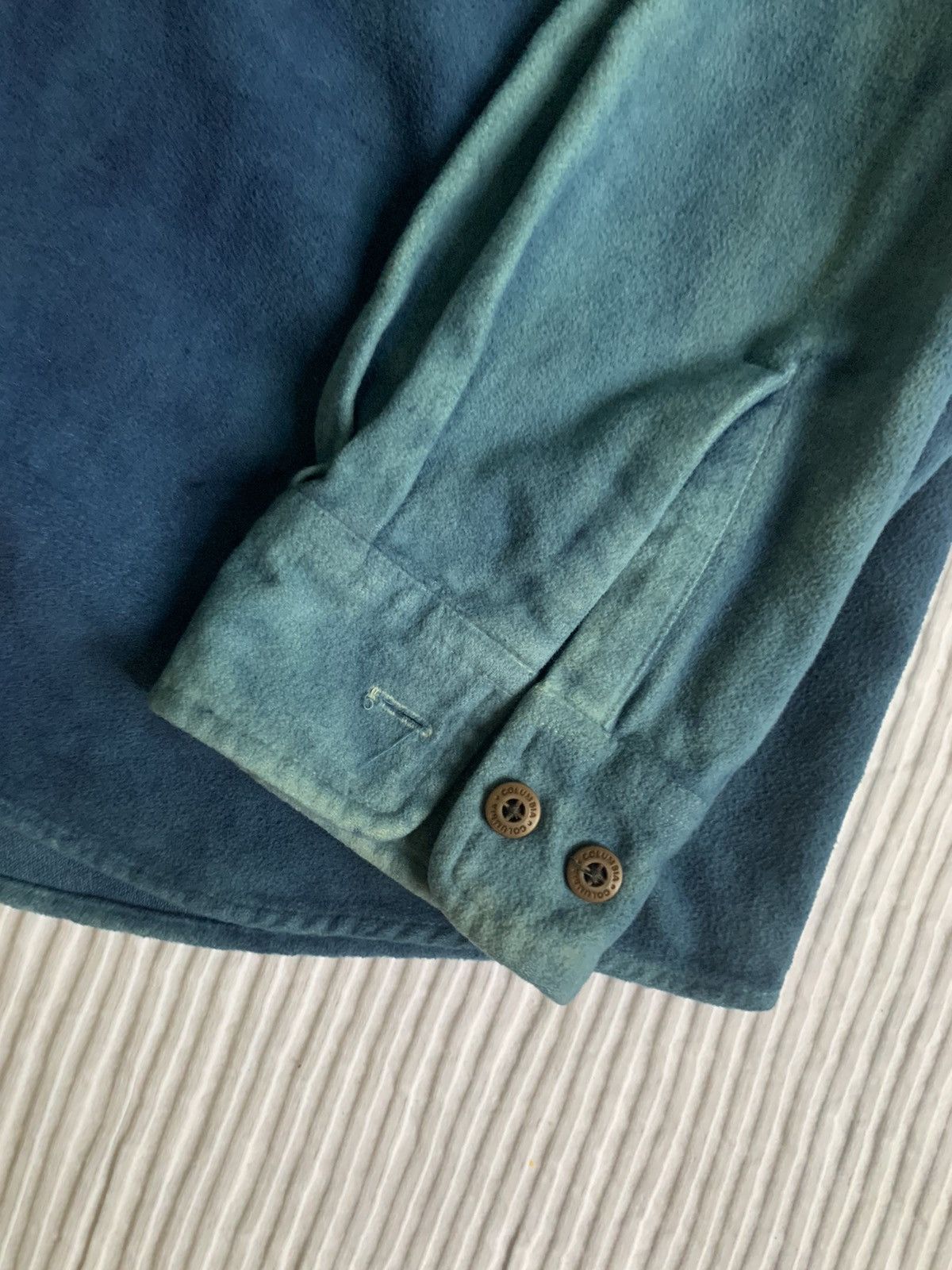 Handmade Moleskin Indigo Vintage Sport Shirt Size US L / EU 52-54 / 3 - 6 Thumbnail