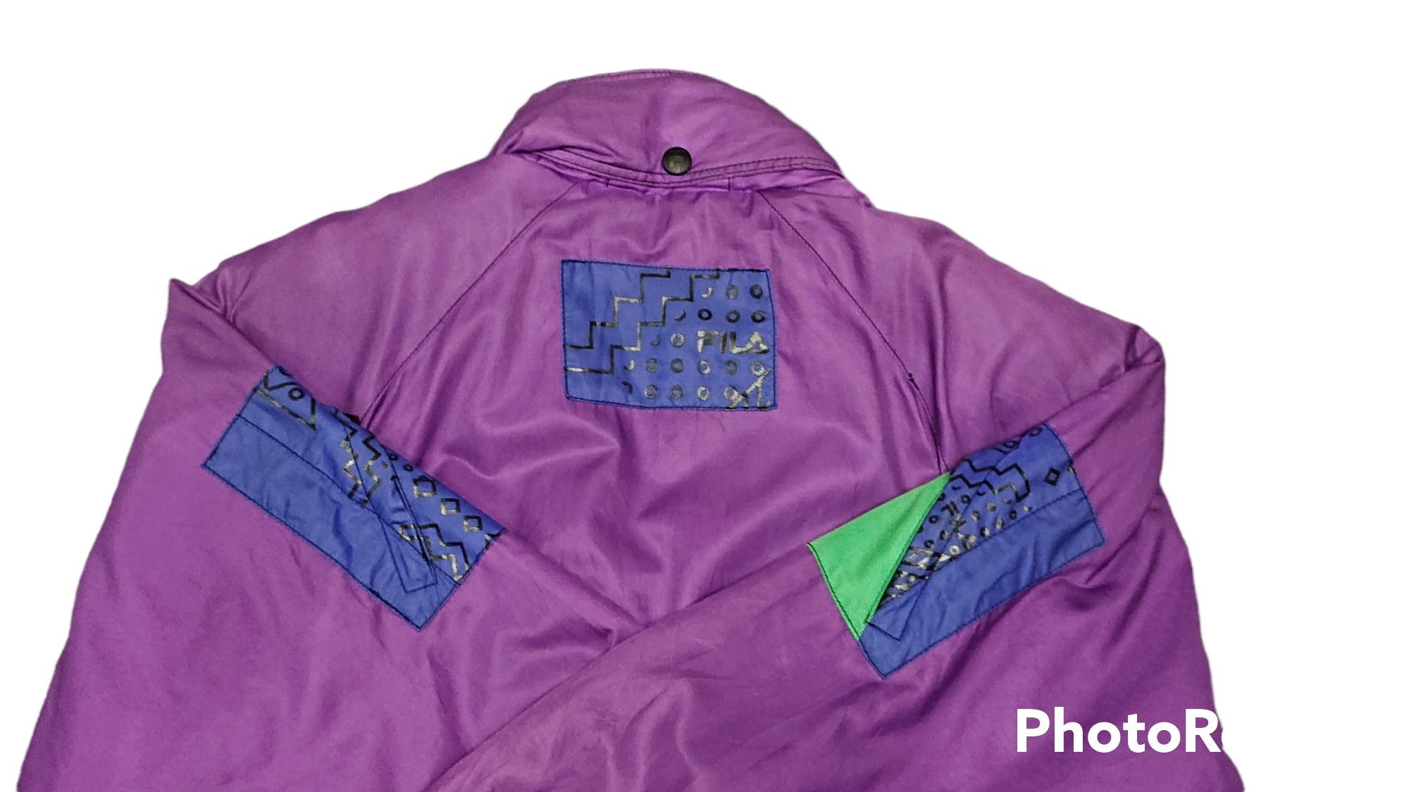 Fila × Levi's Vintage Clothing Vintage 80s Fila Ski Jacket Retro Purple Style Size US XL / EU 56 / 4 - 3 Thumbnail