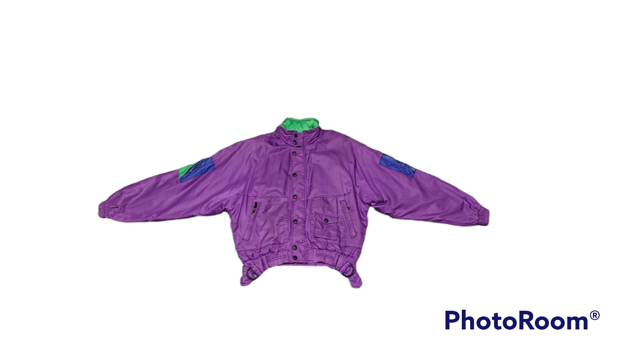 Fila × Levi's Vintage Clothing Vintage 80s Fila Ski Jacket Retro Purple Style Size US XL / EU 56 / 4 - 2 Thumbnail