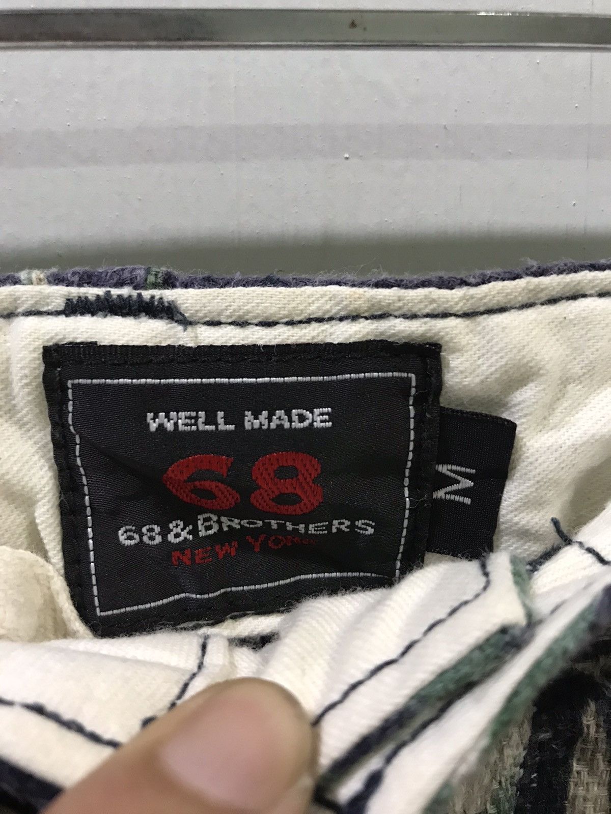 Designer 68&BROTHERS Japan Cargo Floral Short Size US 33 - 6 Thumbnail