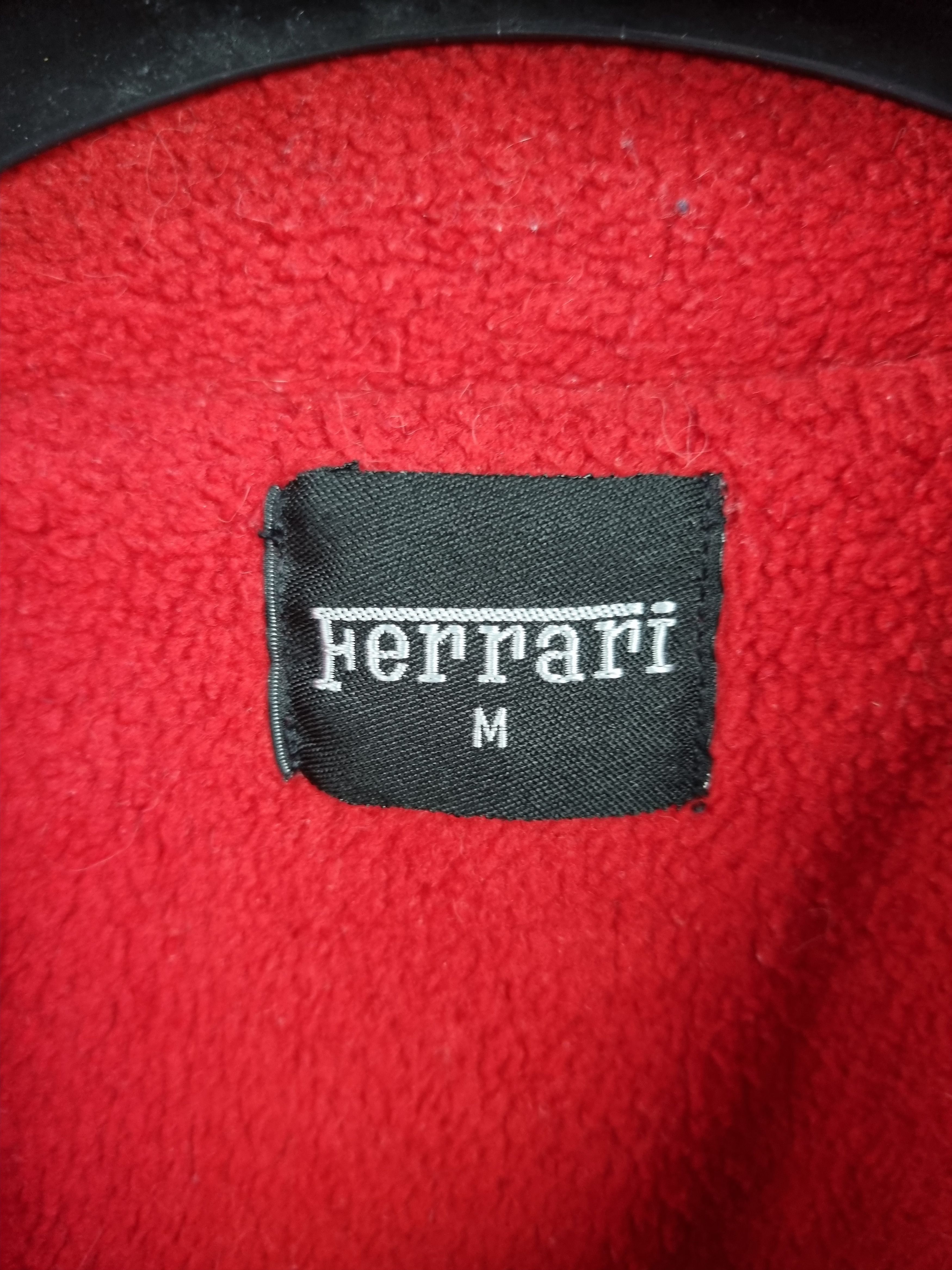 Ferrari × Formula 1 90s Ferrari Schumacher Embroidered logo Fleece Pullover Size US M / EU 48-50 / 2 - 9 Thumbnail