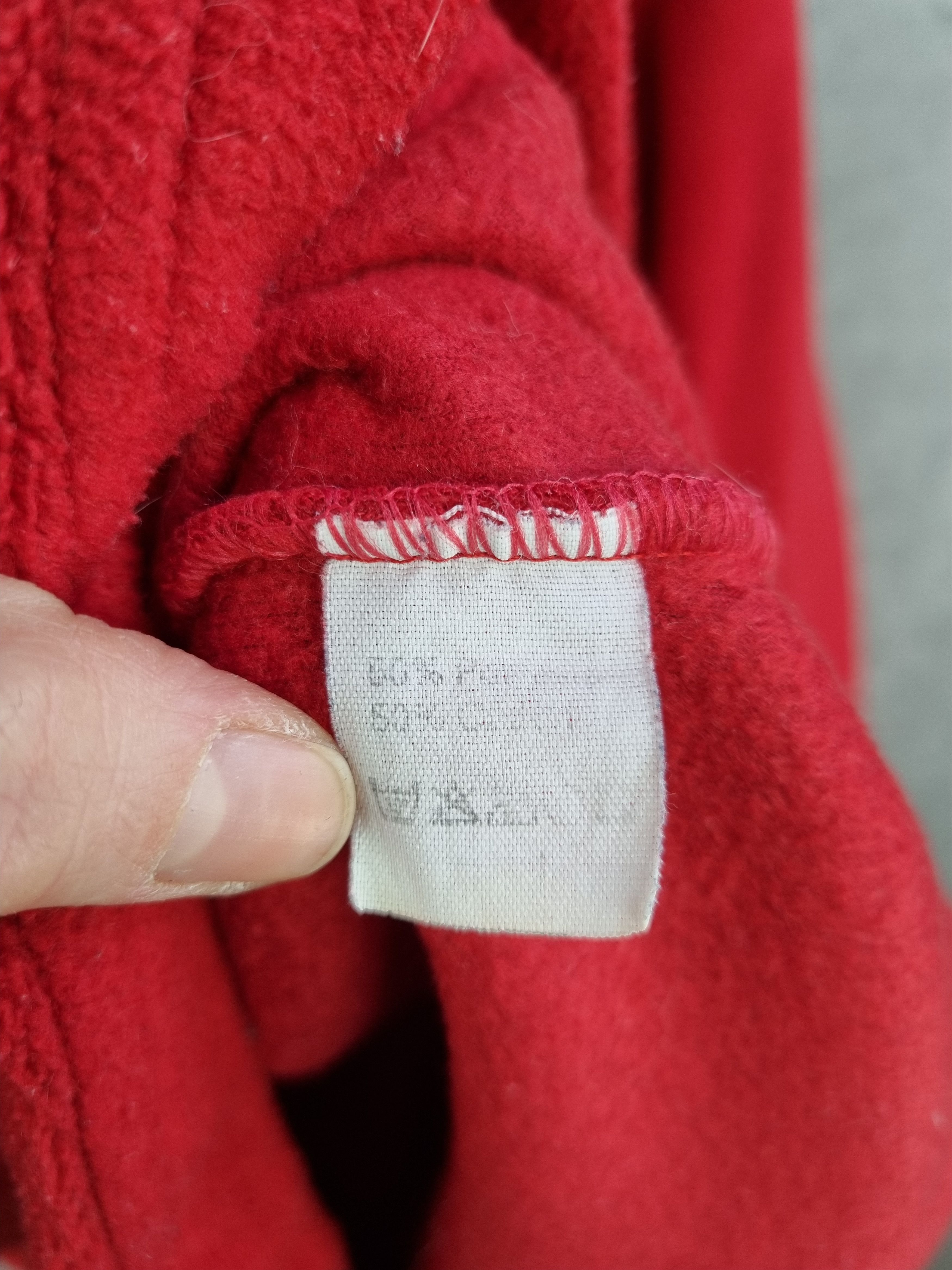 Ferrari × Formula 1 90s Ferrari Schumacher Embroidered logo Fleece Pullover Size US M / EU 48-50 / 2 - 10 Thumbnail