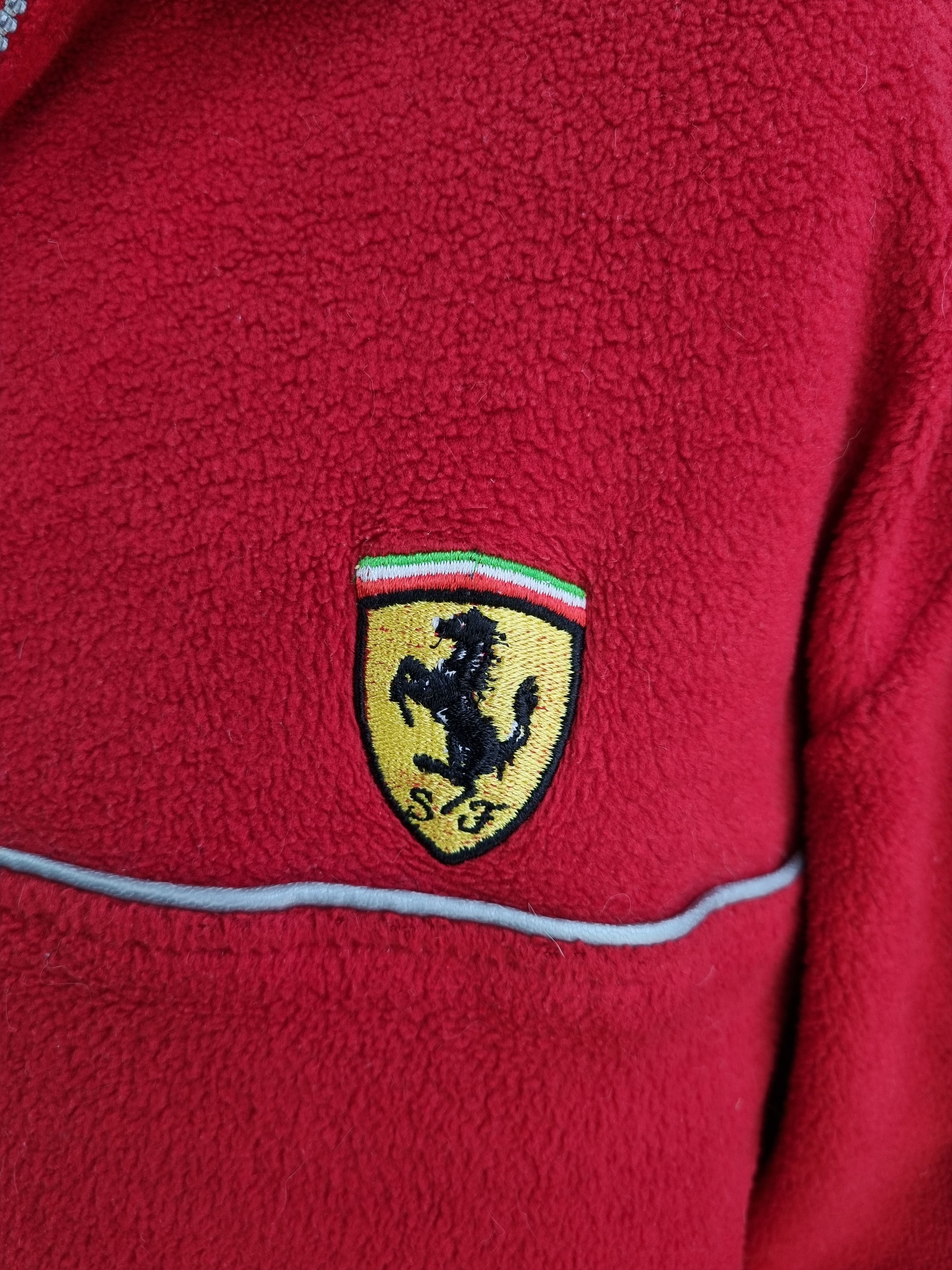 Ferrari × Formula 1 90s Ferrari Schumacher Embroidered logo Fleece Pullover Size US M / EU 48-50 / 2 - 4 Thumbnail