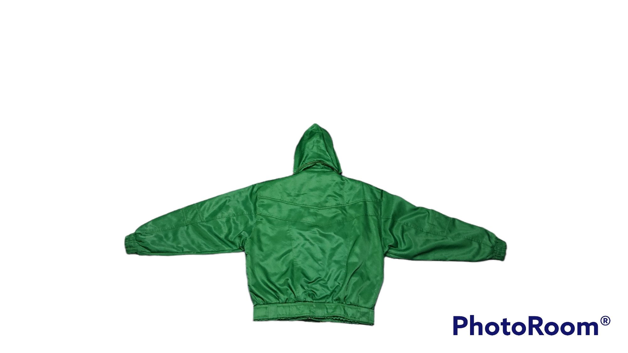 Japanese Brand Vintage 90s Green Leaf Bomber Jacket By Forest Guard Size US XL / EU 56 / 4 - 5 Thumbnail