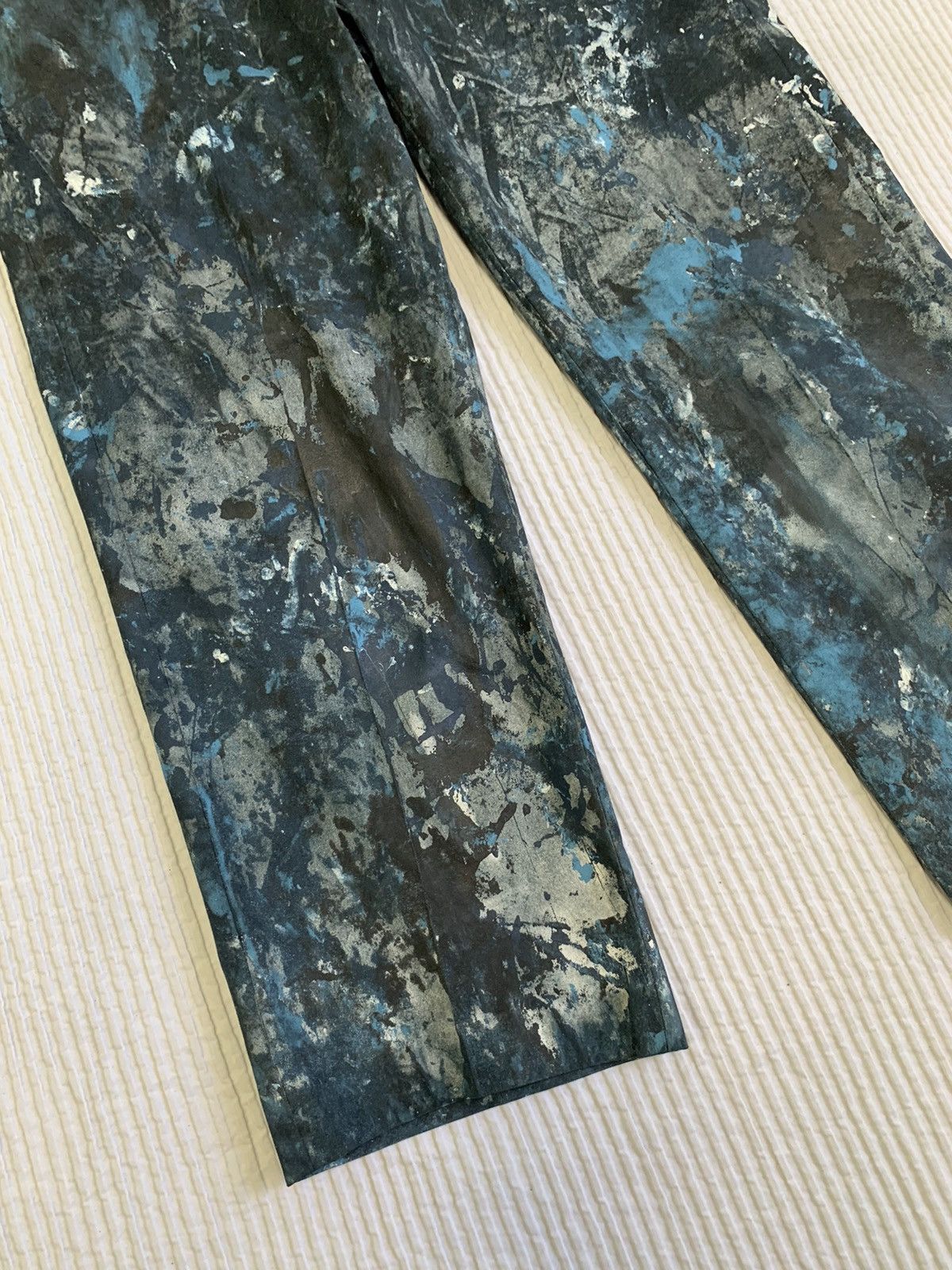 Handmade AbEx Painted Pant Size US 34 / EU 50 - 3 Thumbnail