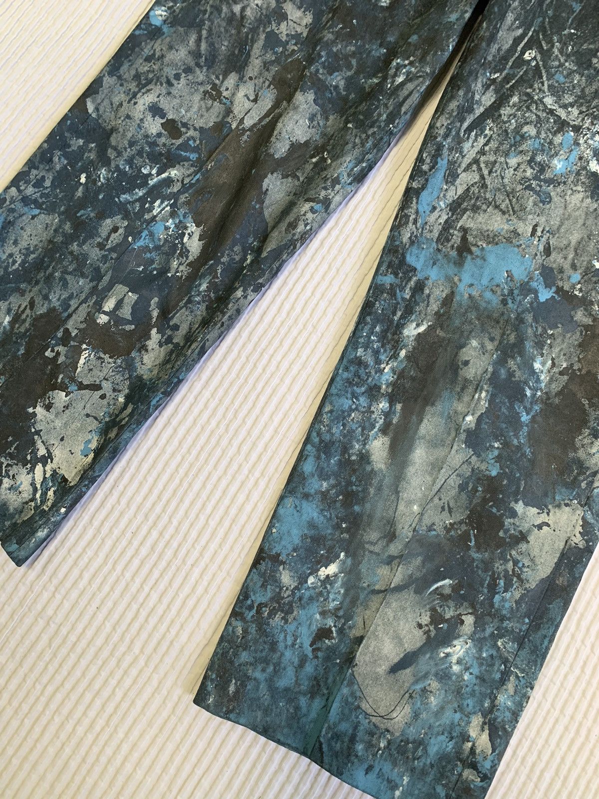 Handmade AbEx Painted Pant Size US 34 / EU 50 - 5 Thumbnail