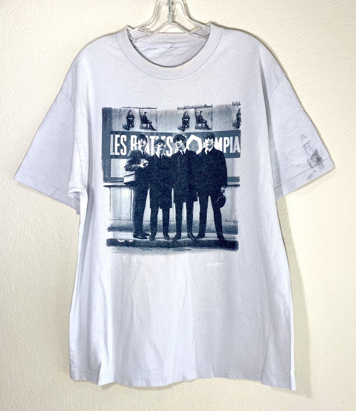 Vintage The Beatles T Shirt Graphic Print Band Tee