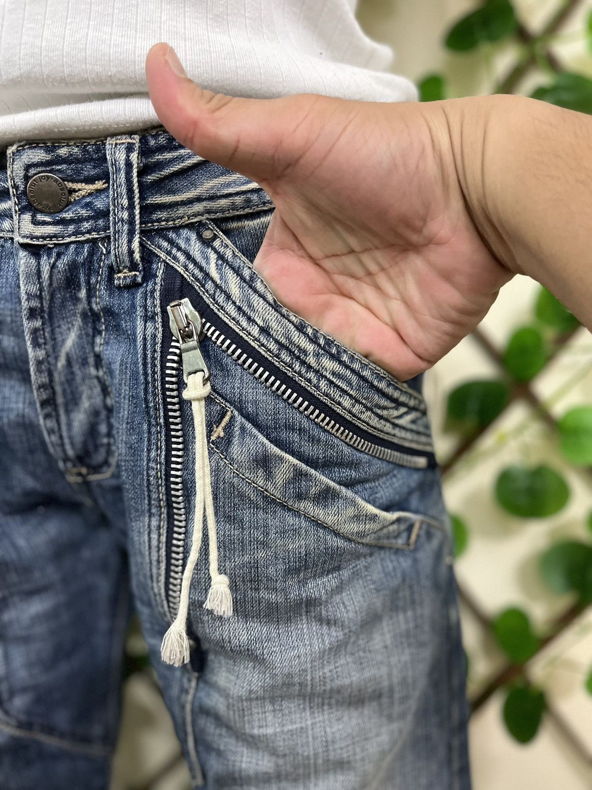 Vintage Special Design 🔥 Absolute Joy Japanese Brand Denime Pants Size US 29 - 6 Thumbnail