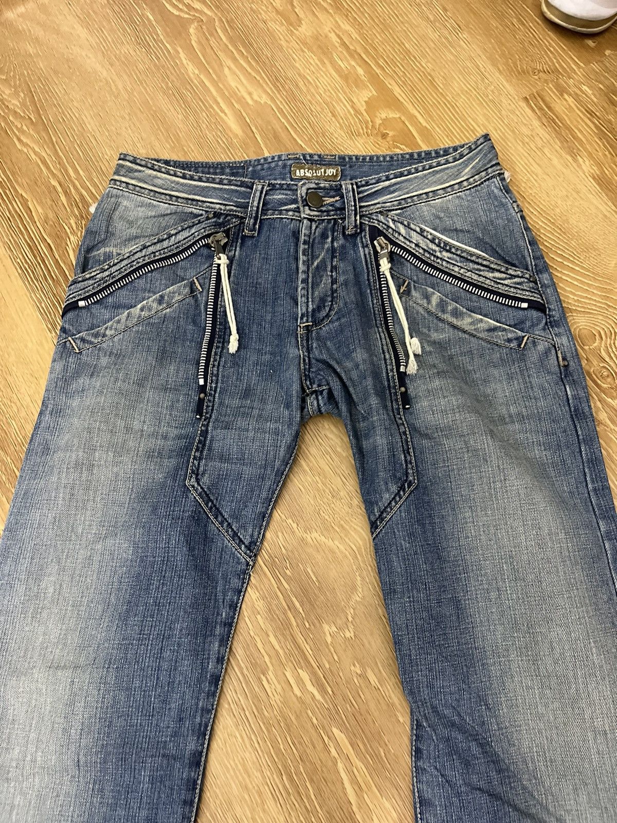 Vintage Special Design 🔥 Absolute Joy Japanese Brand Denime Pants Size US 29 - 14 Thumbnail