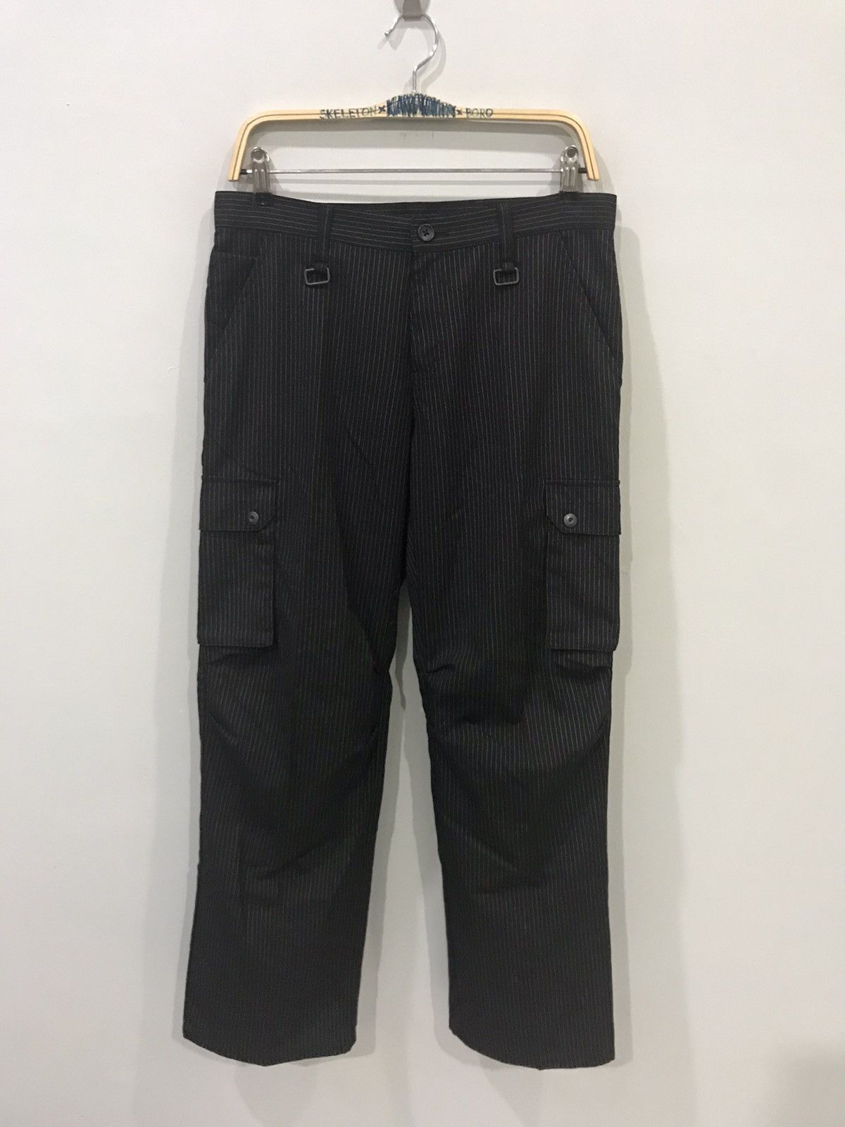 Japanese Brand × PPFM 🔥MINIMALIST🔥PPFM Japan Black Wabash Cargo Pant Size US 31 - 1 Thumbnail