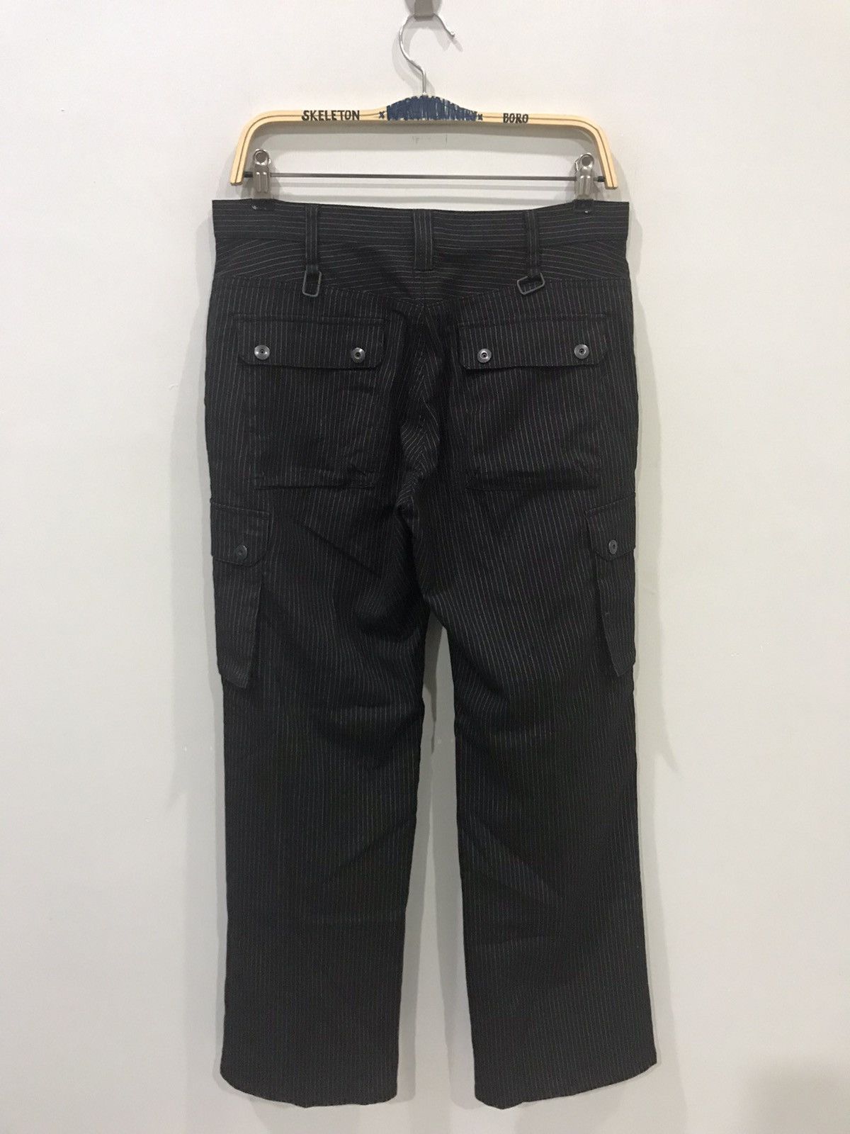 Japanese Brand × PPFM 🔥MINIMALIST🔥PPFM Japan Black Wabash Cargo Pant Size US 31 - 7 Thumbnail
