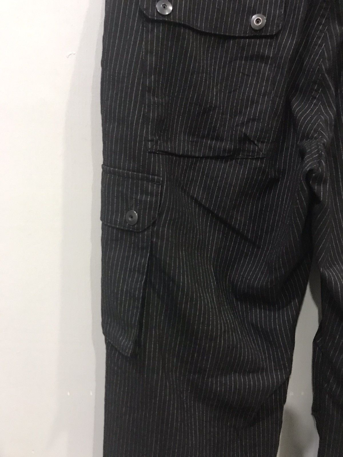 Japanese Brand × PPFM 🔥MINIMALIST🔥PPFM Japan Black Wabash Cargo Pant Size US 31 - 11 Thumbnail