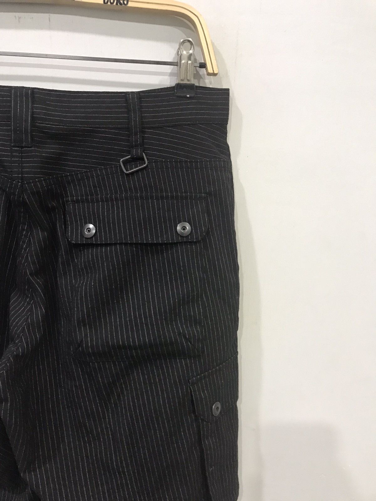 Japanese Brand × PPFM 🔥MINIMALIST🔥PPFM Japan Black Wabash Cargo Pant Size US 31 - 8 Thumbnail