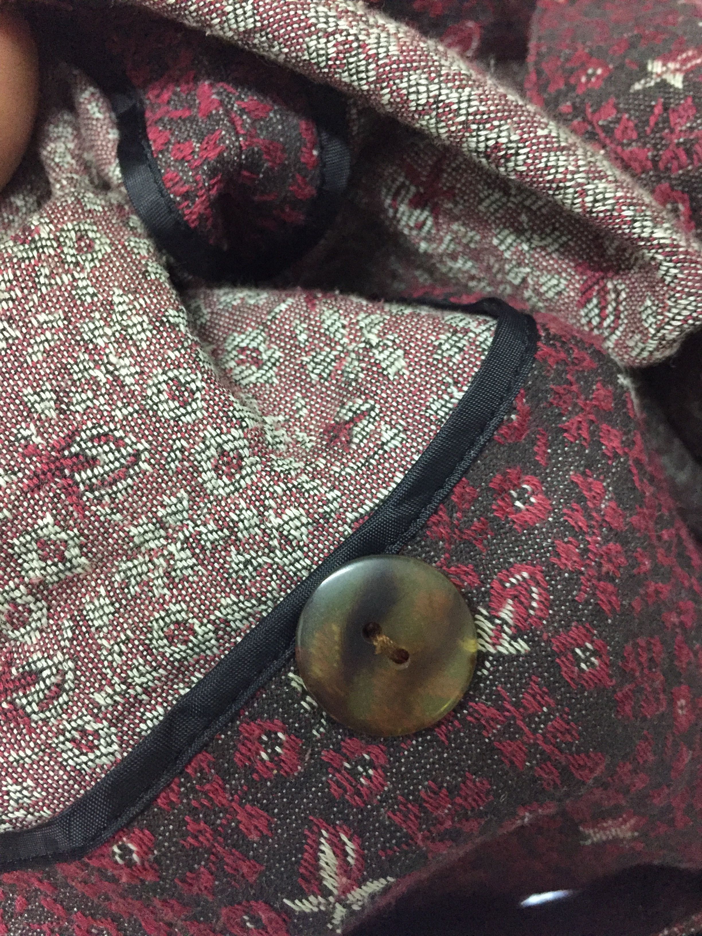 Jean Paul Gaultier 80's JPG gobelins tapestry floral multibutton crop jacket Size S / US 4 / IT 40 - 11 Thumbnail