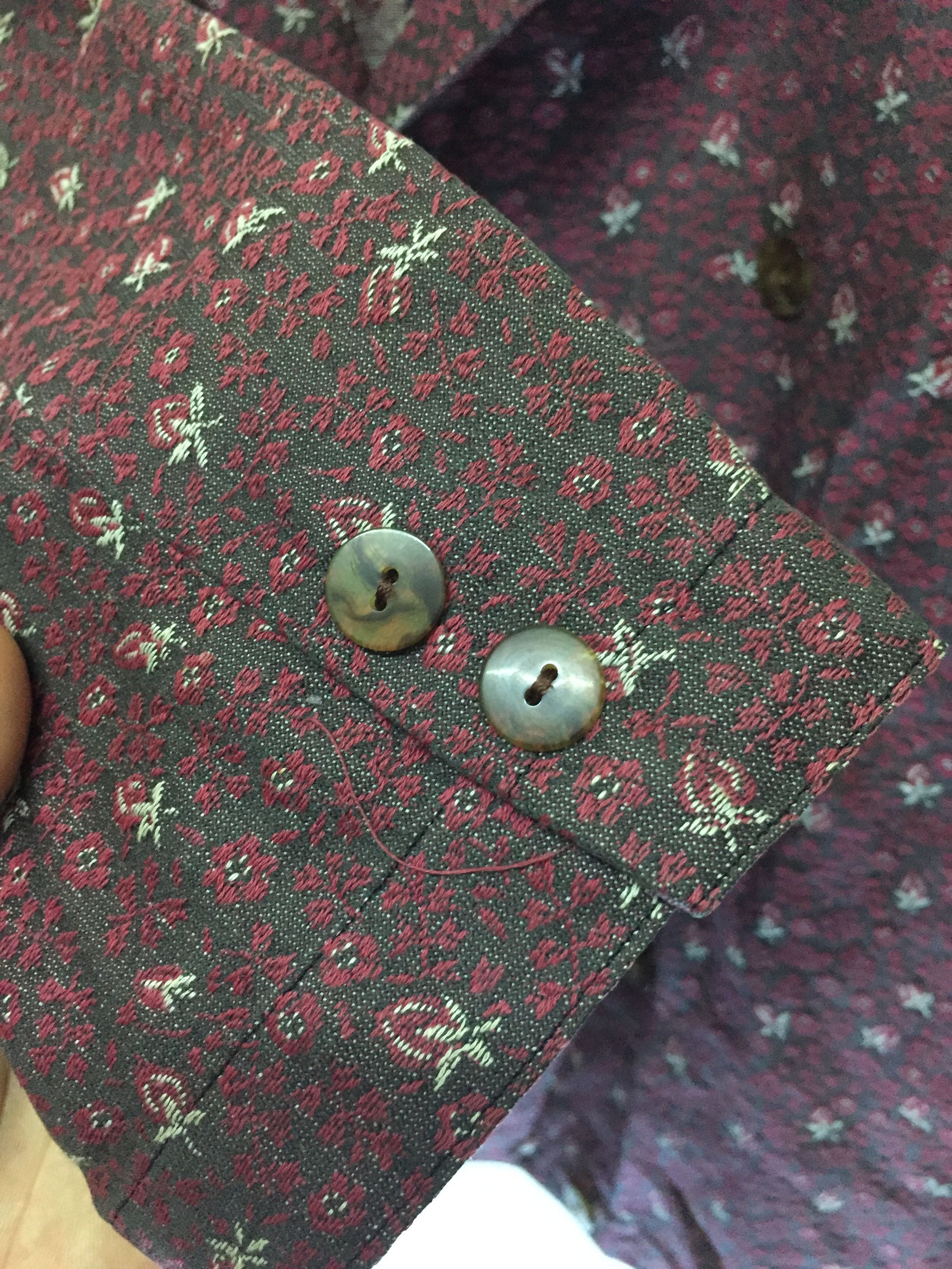 Jean Paul Gaultier 80's JPG gobelins tapestry floral multibutton crop jacket Size S / US 4 / IT 40 - 9 Thumbnail