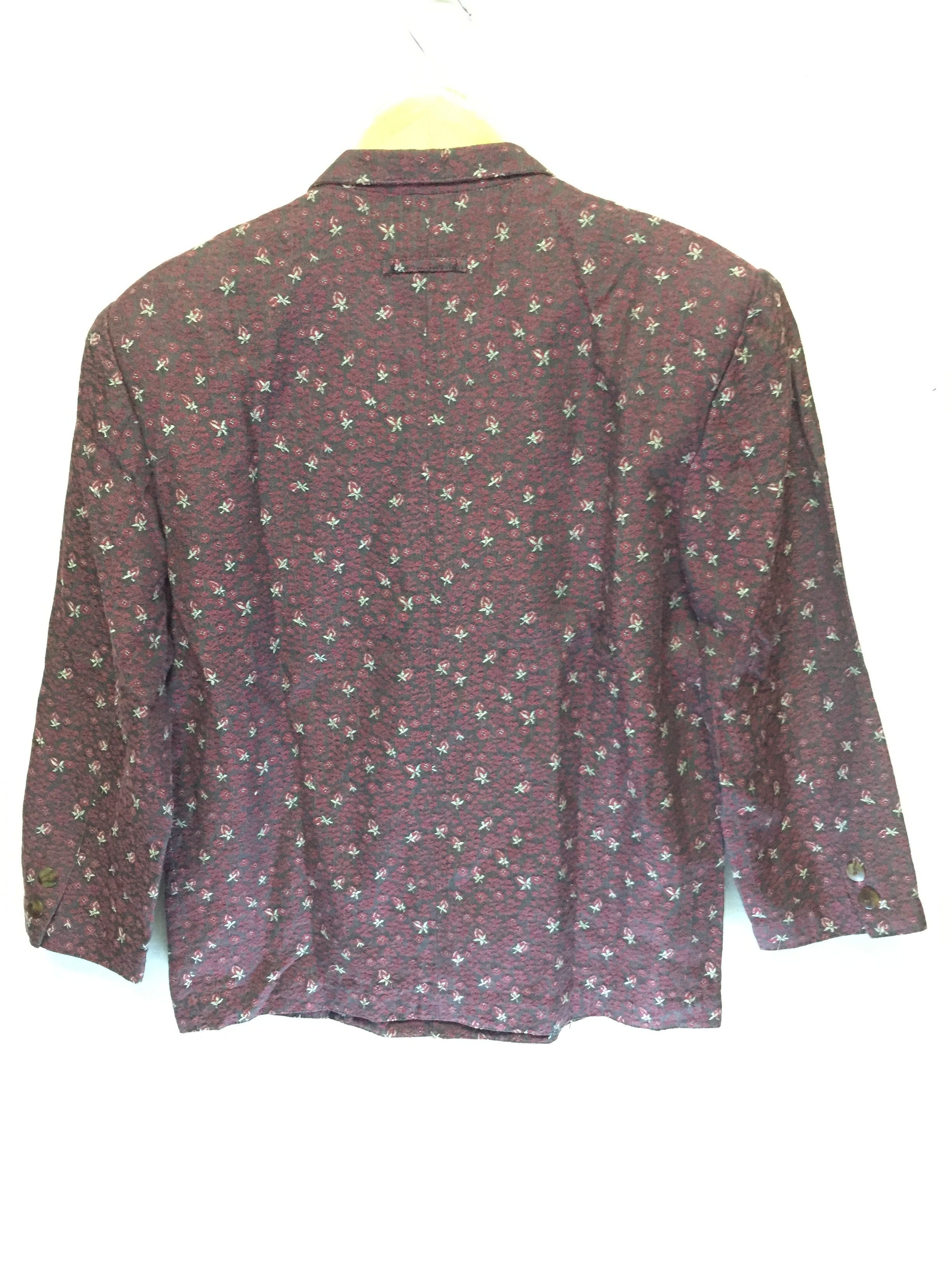 Jean Paul Gaultier 80's JPG gobelins tapestry floral multibutton crop jacket Size S / US 4 / IT 40 - 12 Thumbnail