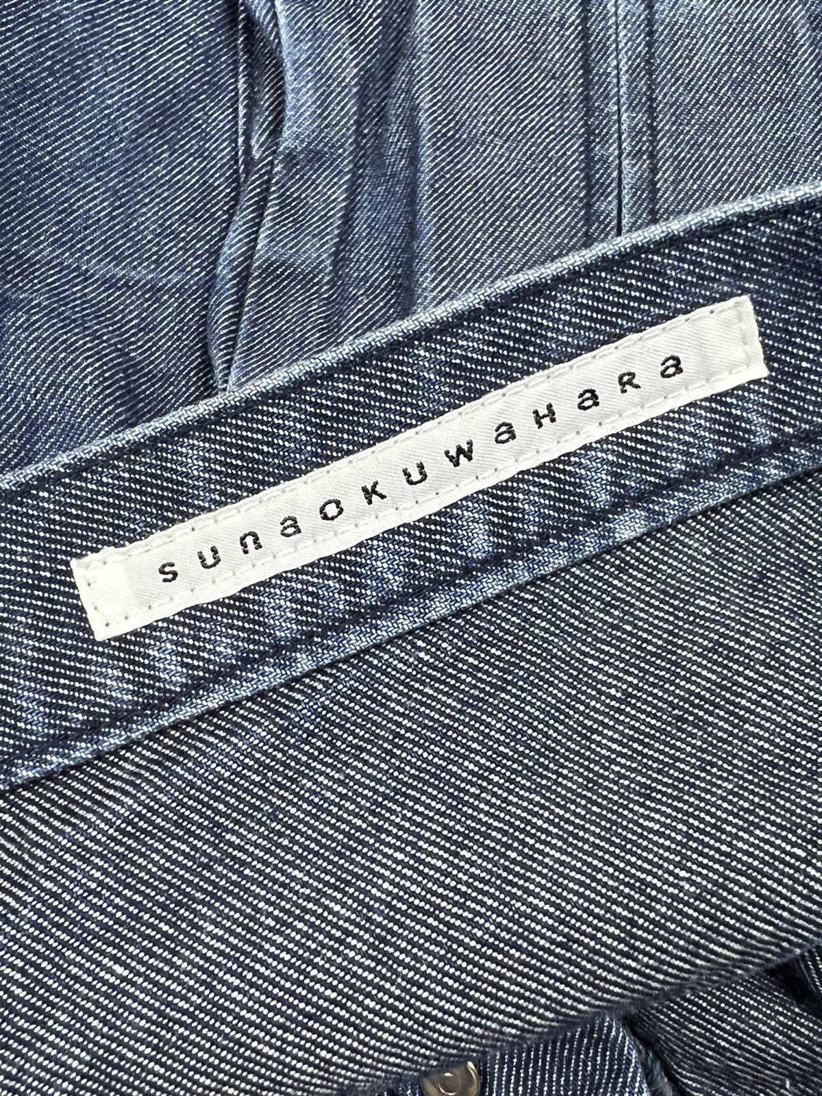 Issey Miyake Sunaokuwahara Studded Denim Hot Pants Size 31" - 11 Thumbnail