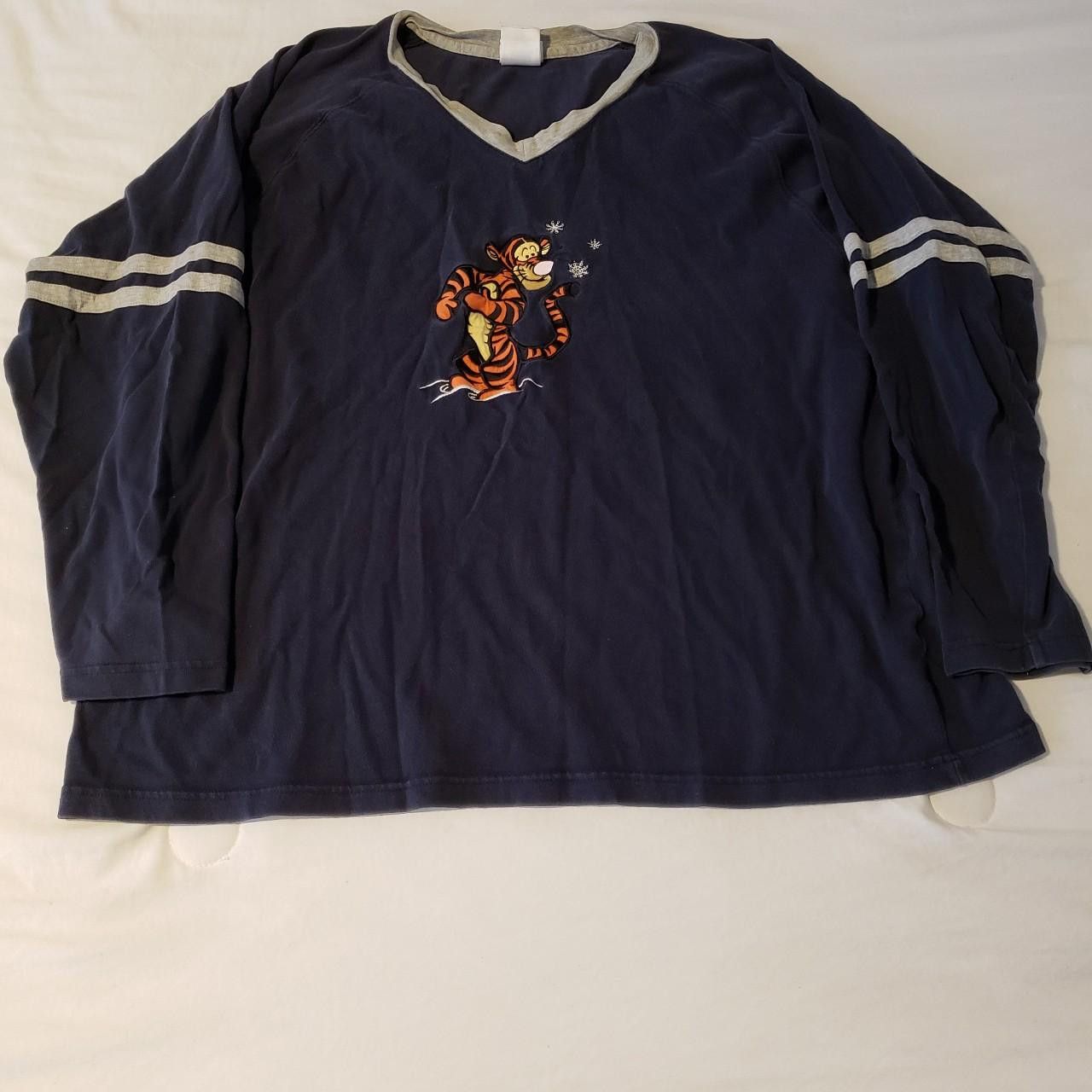 Disney 90s Vintage Tigger Disney Longsleeve L/XL Size US L / EU 52-54 / 3 - 1 Thumbnail