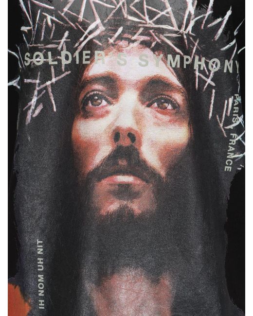 Ih Nom Uh Nit New With Tags Ih Nom Uh Nit Black Jesus Oversized T Shirt M Size US M / EU 48-50 / 2 - 6 Thumbnail