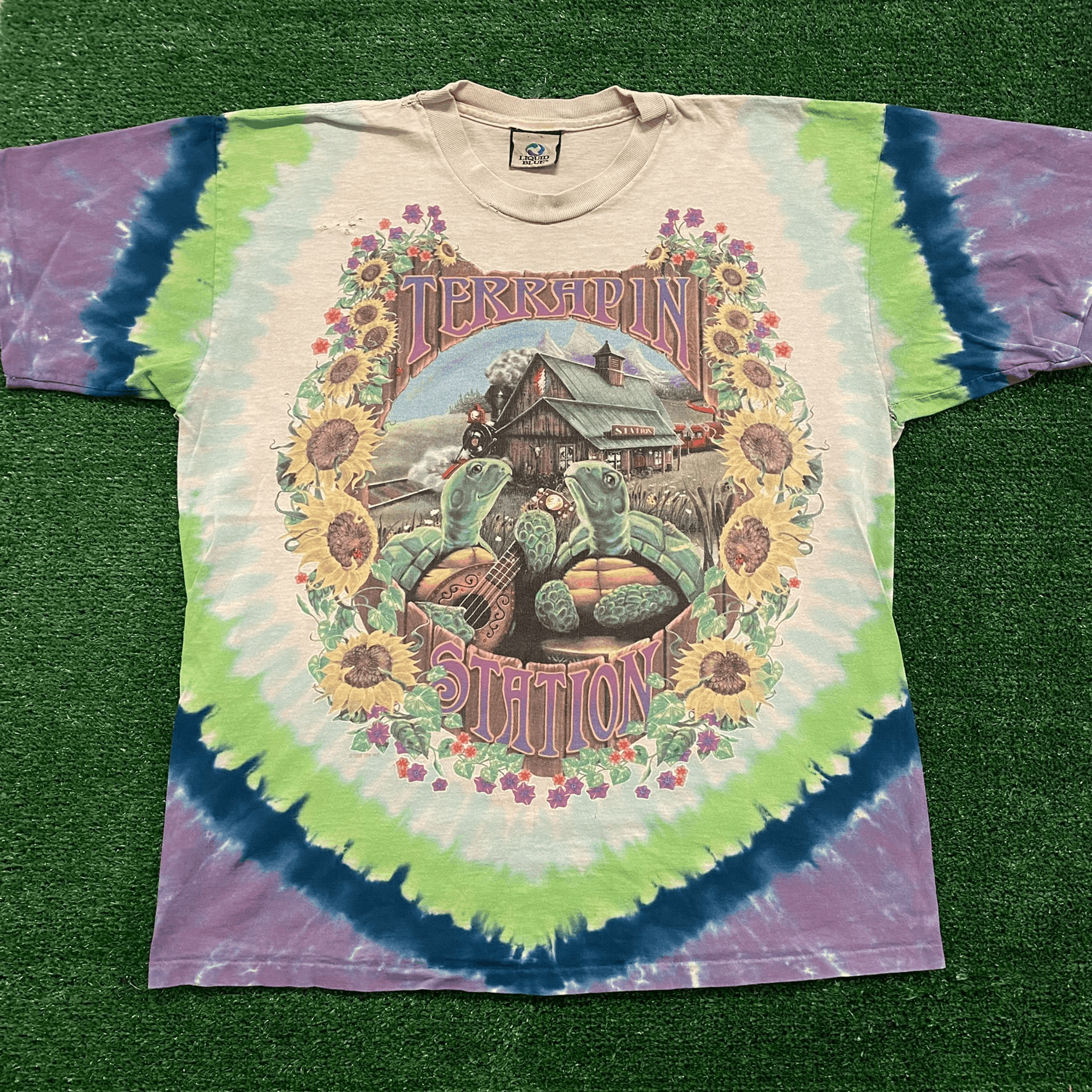 Grateful Dead Grateful Dead Terrapin Station Vintage 90s T-Shirt Size US L / EU 52-54 / 3 - 1 Thumbnail