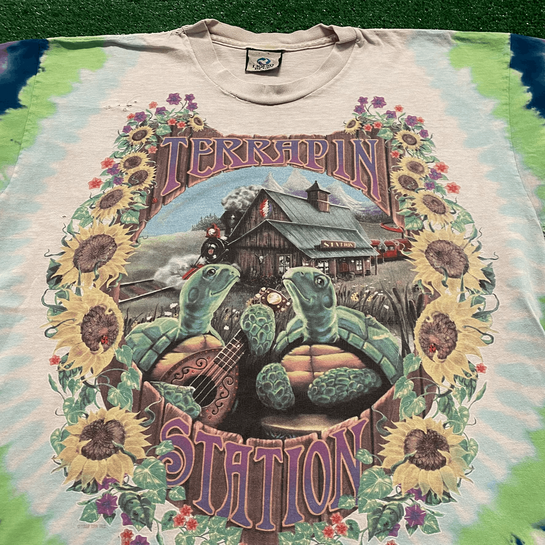 Grateful Dead Grateful Dead Terrapin Station Vintage 90s T-Shirt Size US L / EU 52-54 / 3 - 2 Thumbnail